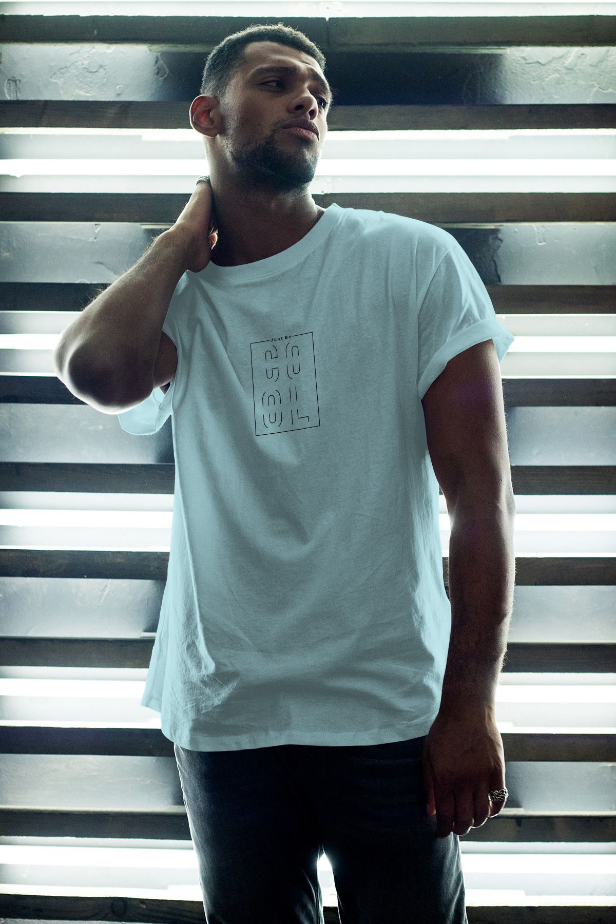 Decrift Just Be Cool %100 Pamuk Erkek T-Shirt