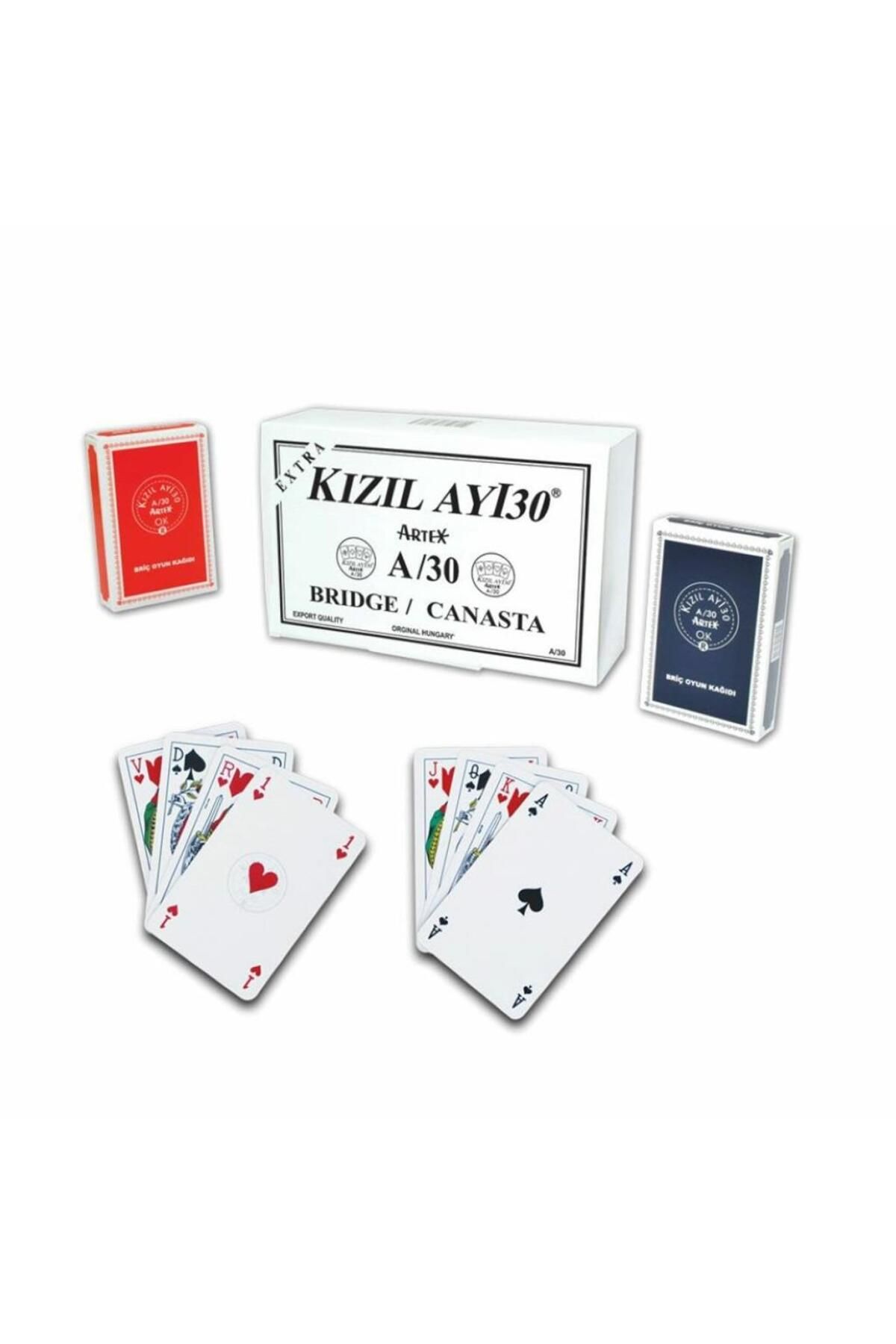 Shop58 Nessiworld Nessiworld 1030165 Ext Kızıl Ayı Artex A30 Oyun Kağıdı -Star Okey