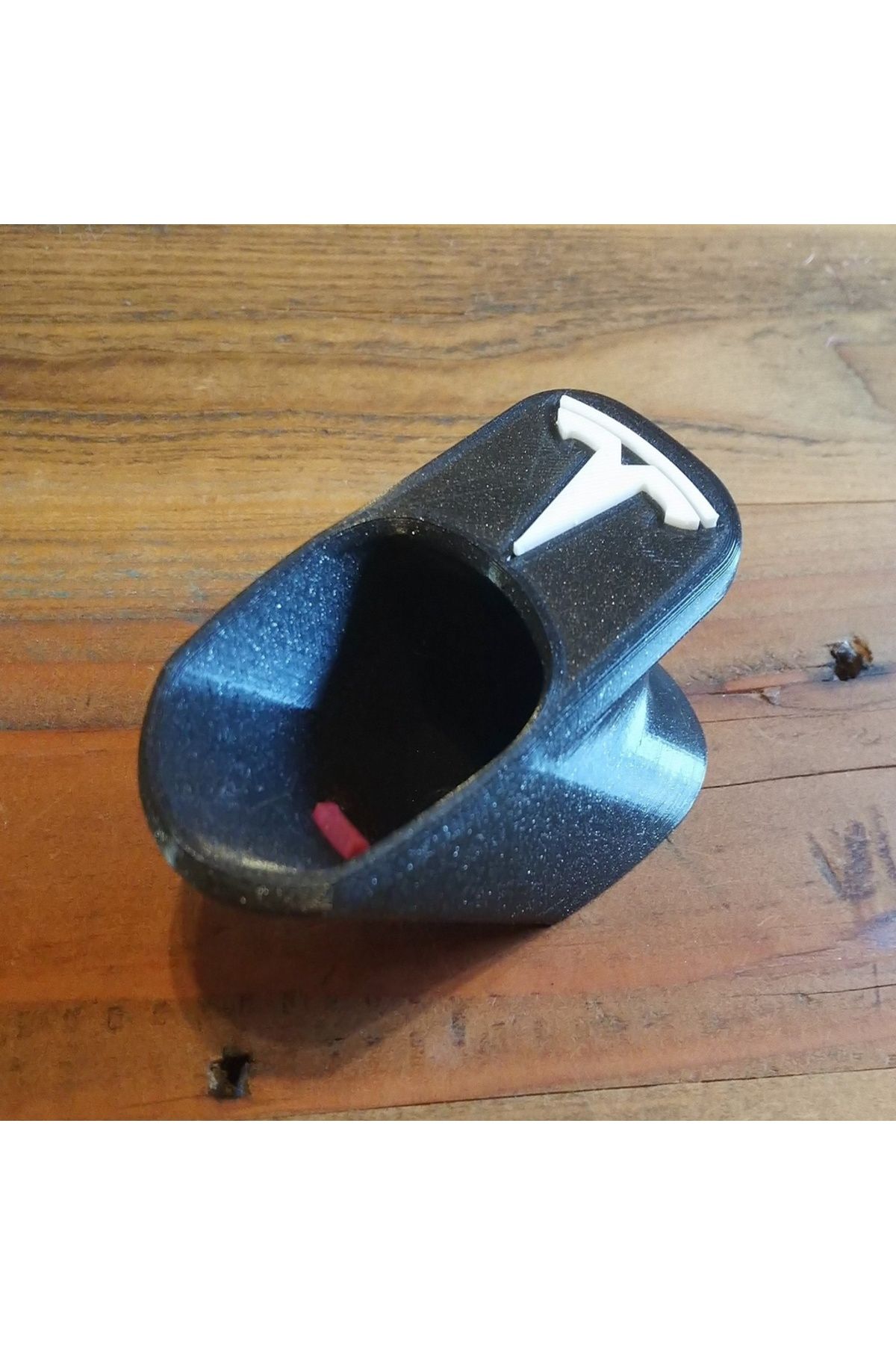 Lucest Ayrı logo eki ve NUB ile Tesla Charger Organizatörü uyumlu (Plastik Aparattır!!!)