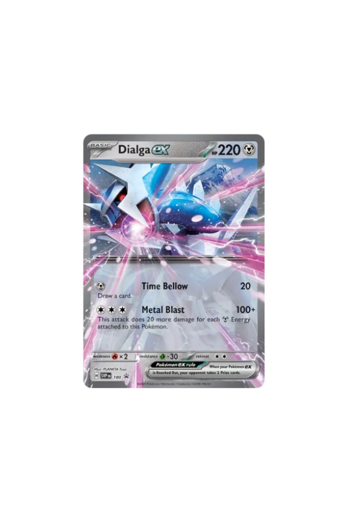 Pokemon TCG Black Star Promo Dialga Ex 180