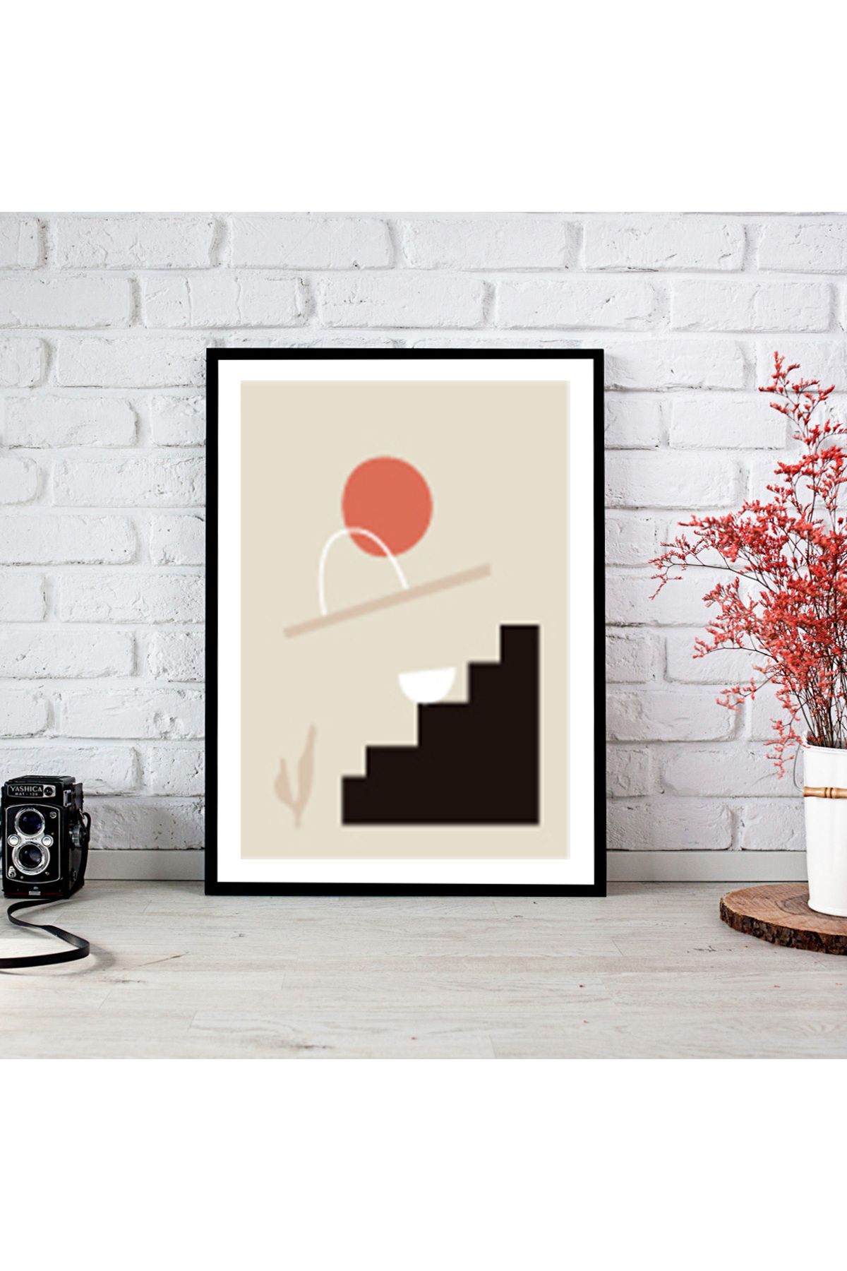 woodsia Ahşap MDF Poster Tablo Çerçevesiz MDF_TEK1491