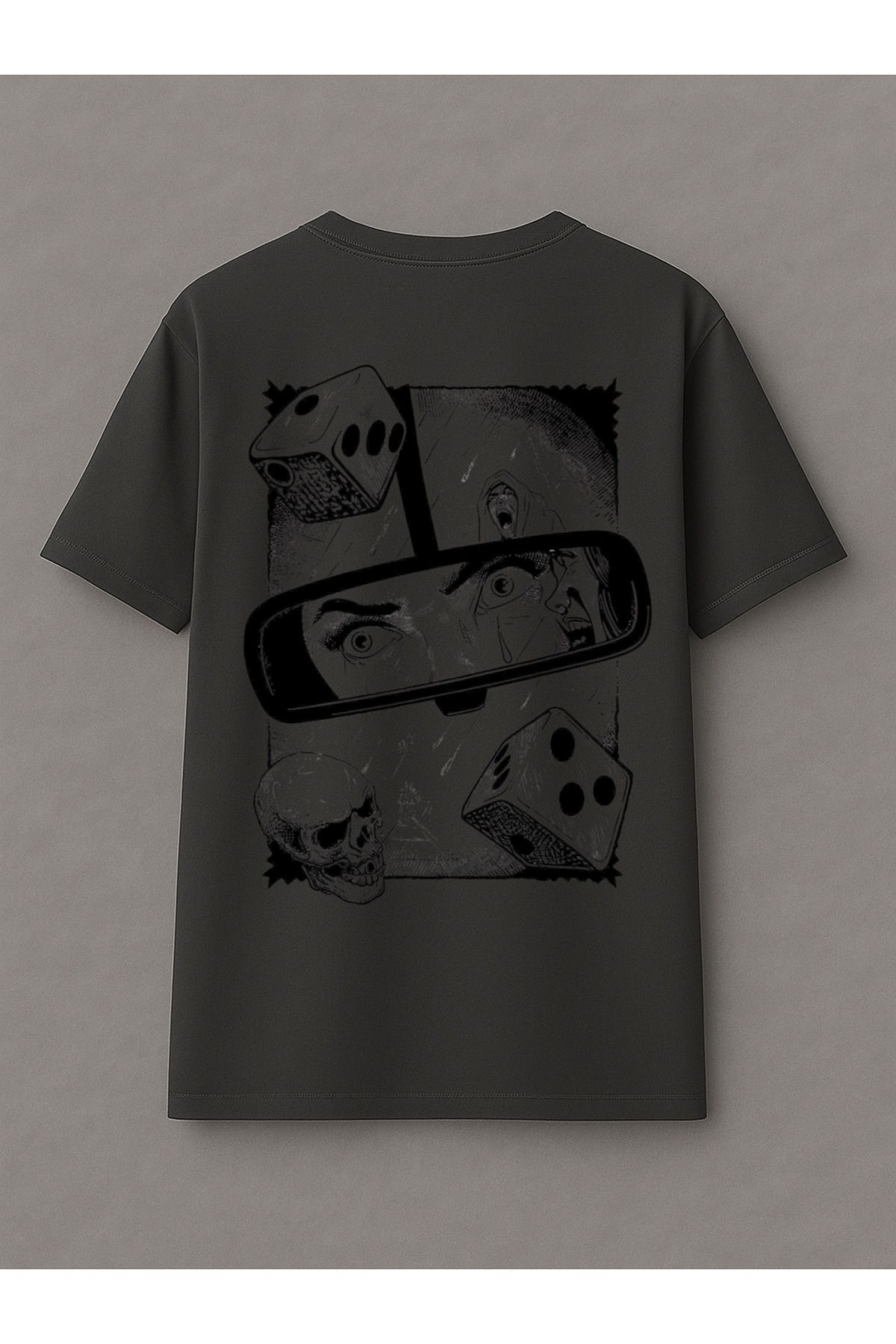 Vagonet Rearview & Dice - Oversize T-Shirt