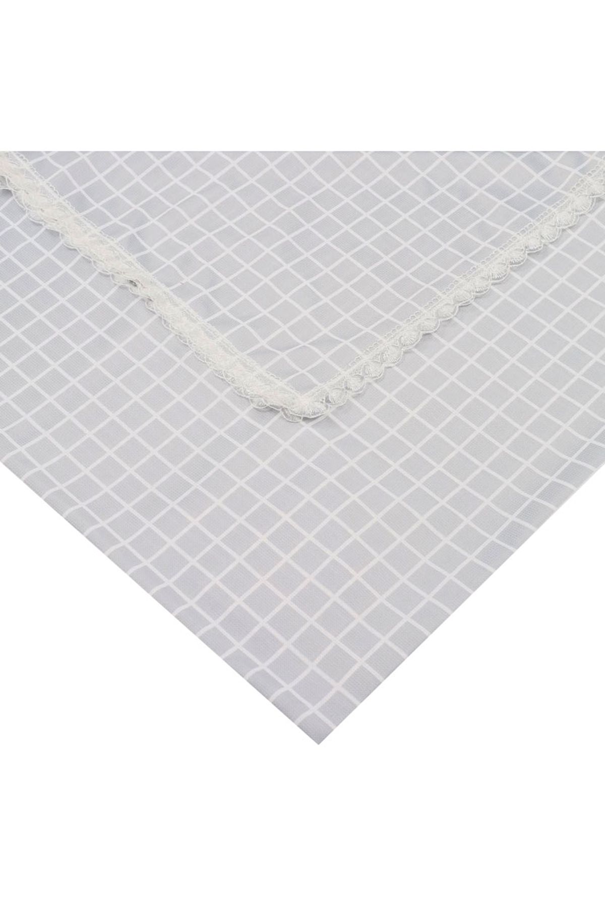 BAYSEM 200 X 200 cm. Güpürlü Dijital Raşel Masa Örtüsü - Sofra Bezi - Renk-51