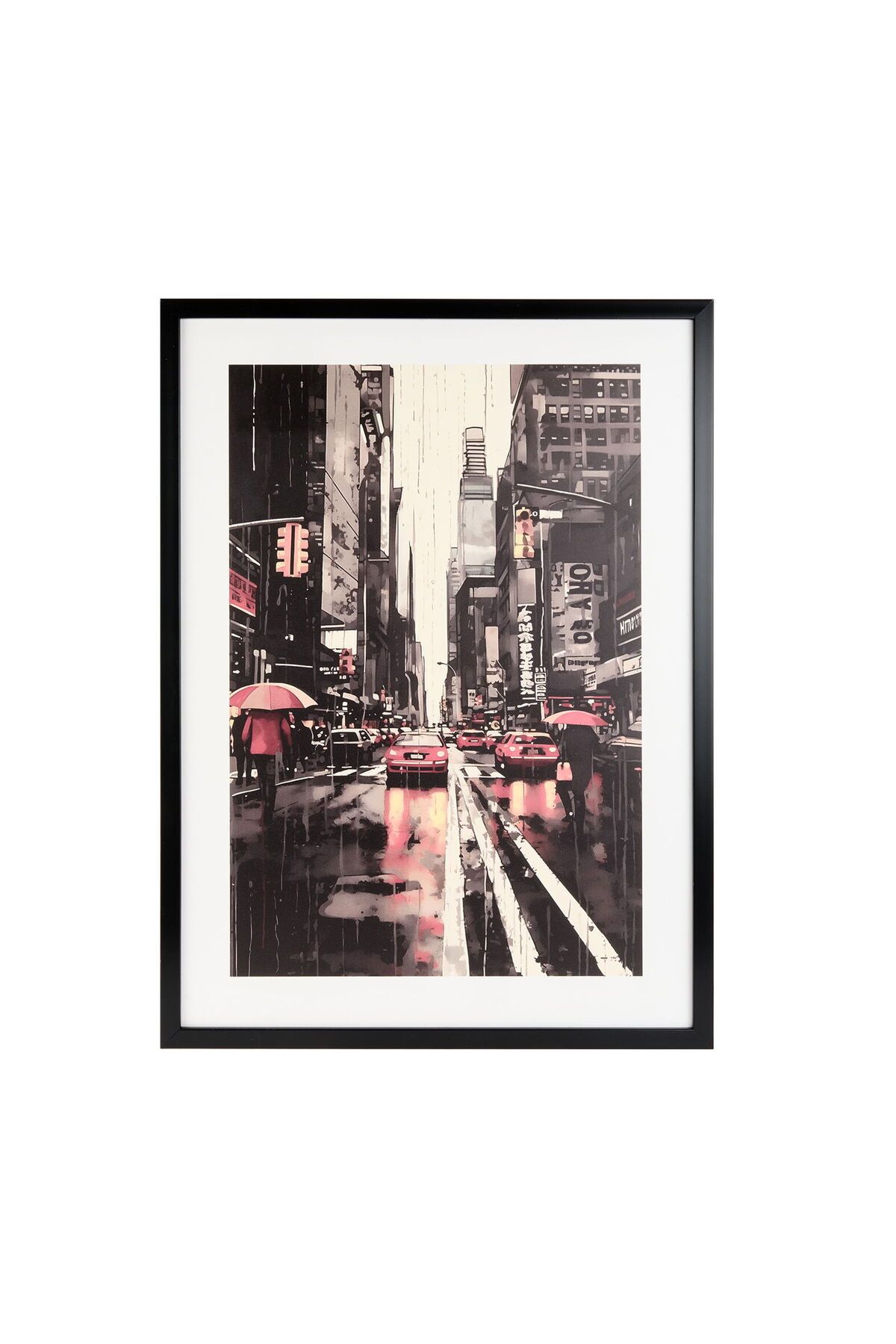 MATMEL New York Tablo - Renkli - 50x70 cm
