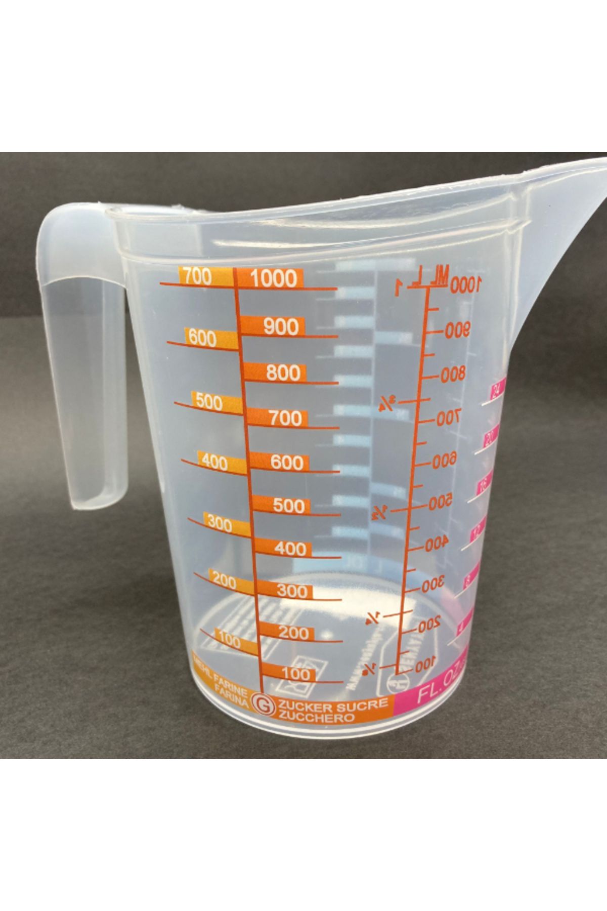 kuzenler store Özel Ölçü Kabı 1 Litre