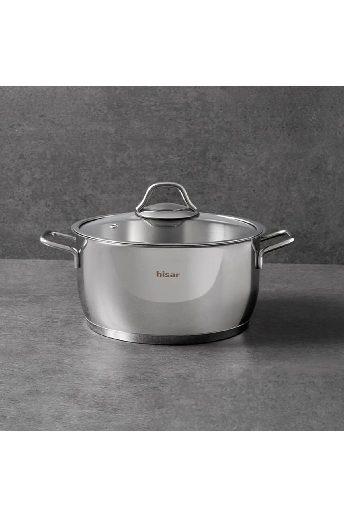 ASPARTAM Teos Çelik Derin Tencere - Inox - 20 cm