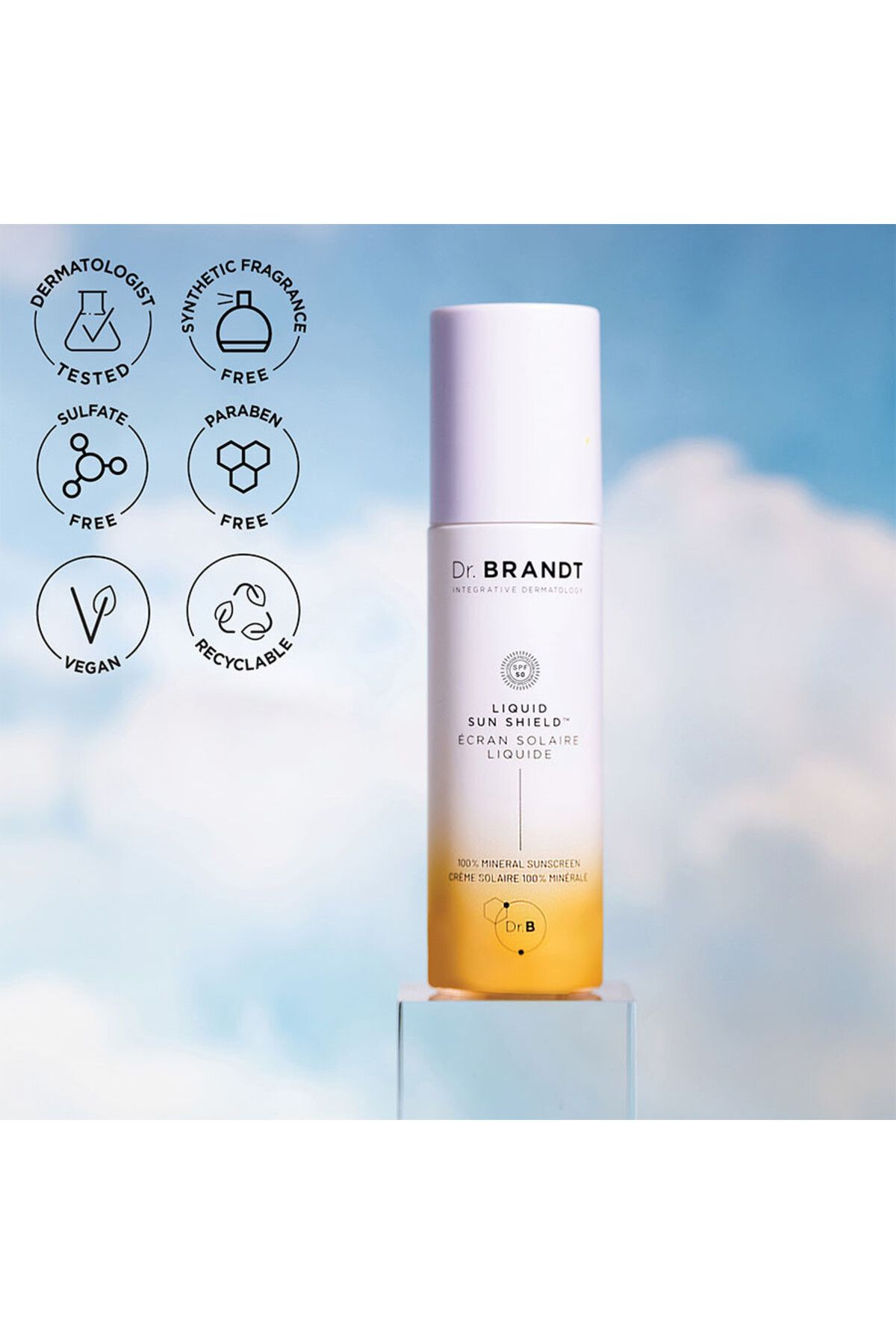 Dr. Brandt Kızılötesi Sıvı Güneş Koruyucu Spf50 50ml - Tüm Ciltler