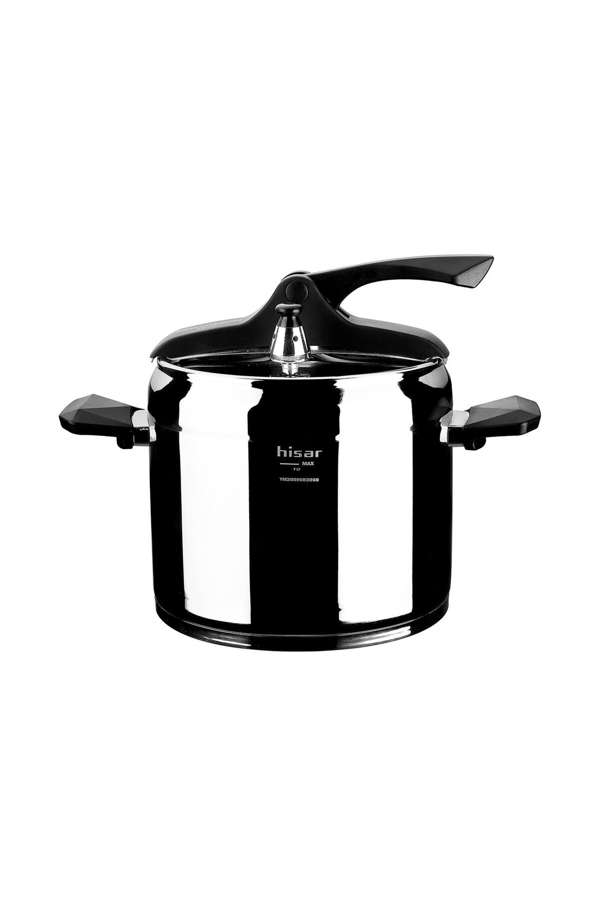 MATMEL Efes Düdüklü Tencere - Inox / Siyah - 7 lt