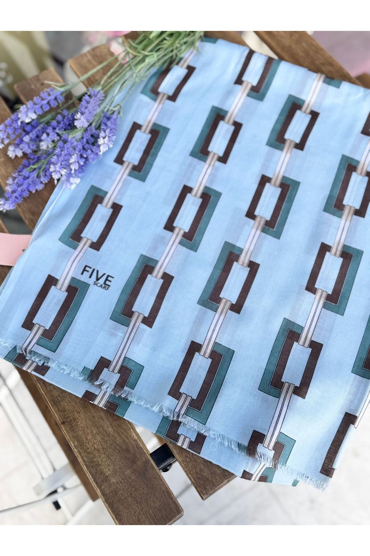 Levidor FİVE DESENLİ COTTON PAMUK ŞAL