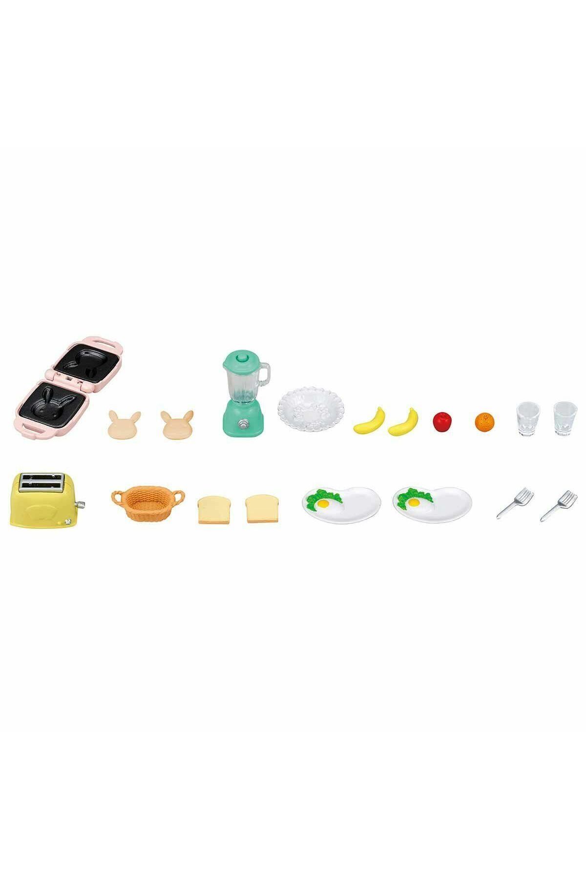ADORE OYUNCAK 5444 Sylvanian Families Kahvaltı Seti +3 yaş figür dahil değil
