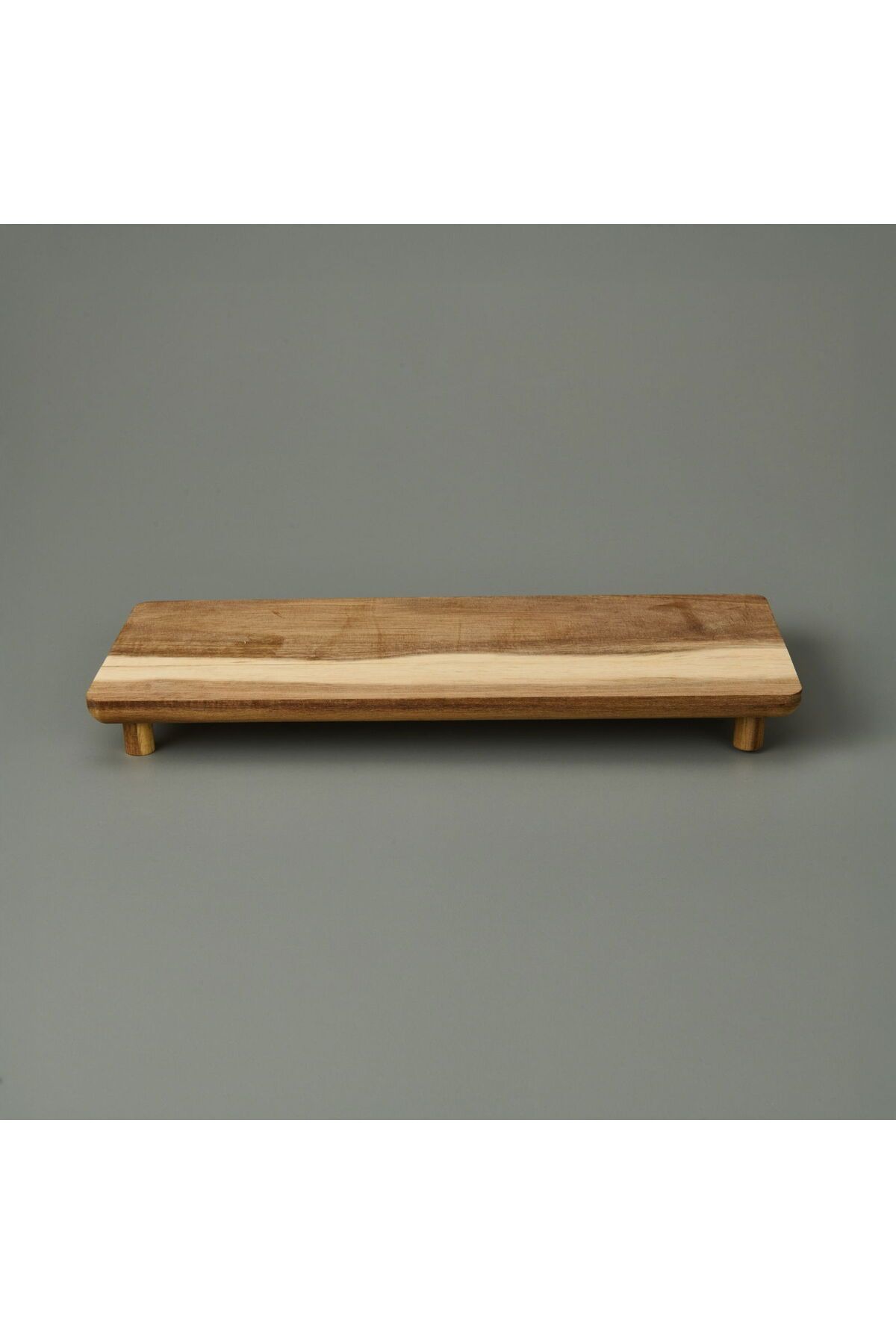 MATMEL Houseware Ayaklı Sunum Tahtası - Kahverengi - 36x14,5x4 cm