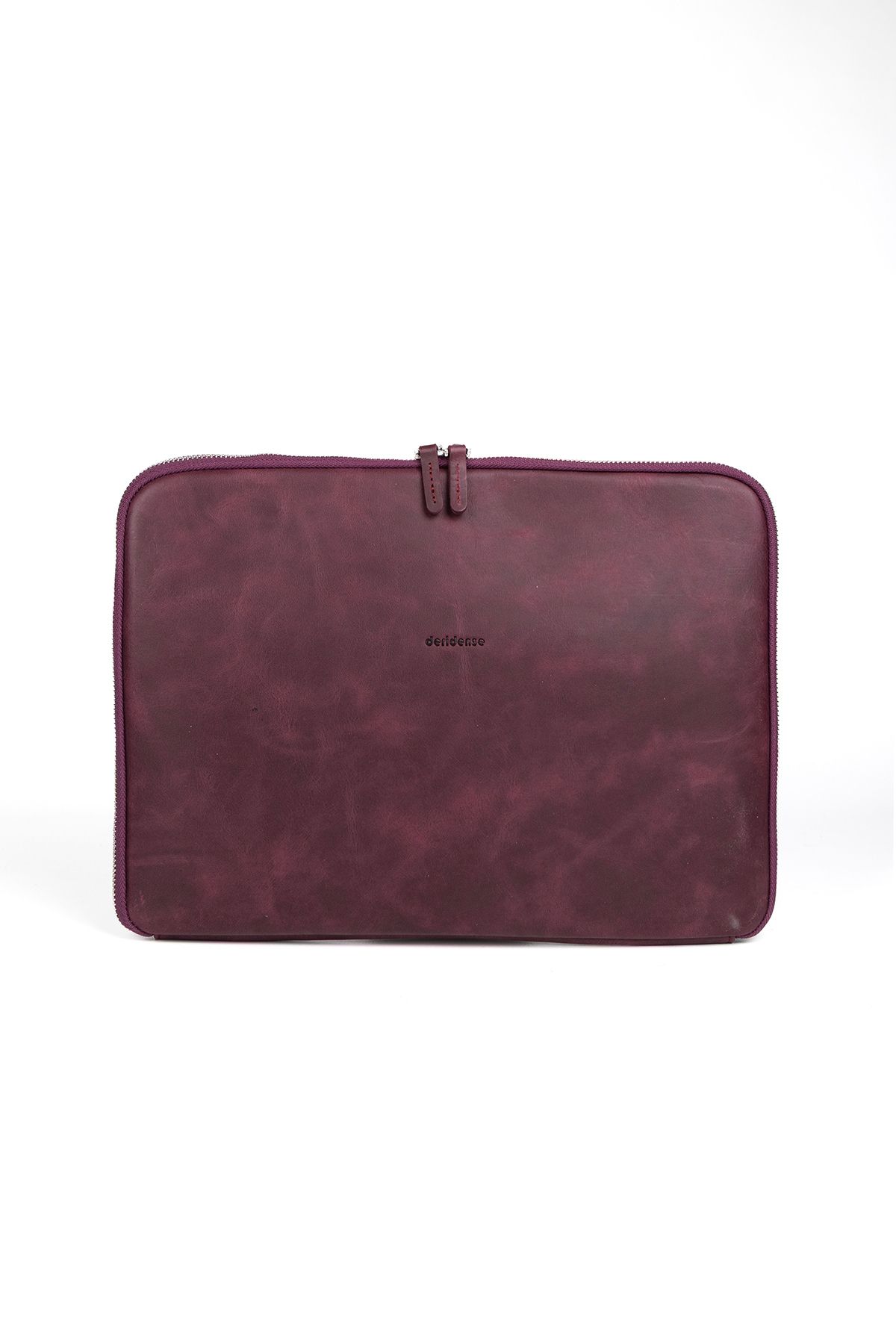 deridense Macbook Air Pro 13" & 14" İnç Hakiki Deri Laptop Kılıfı