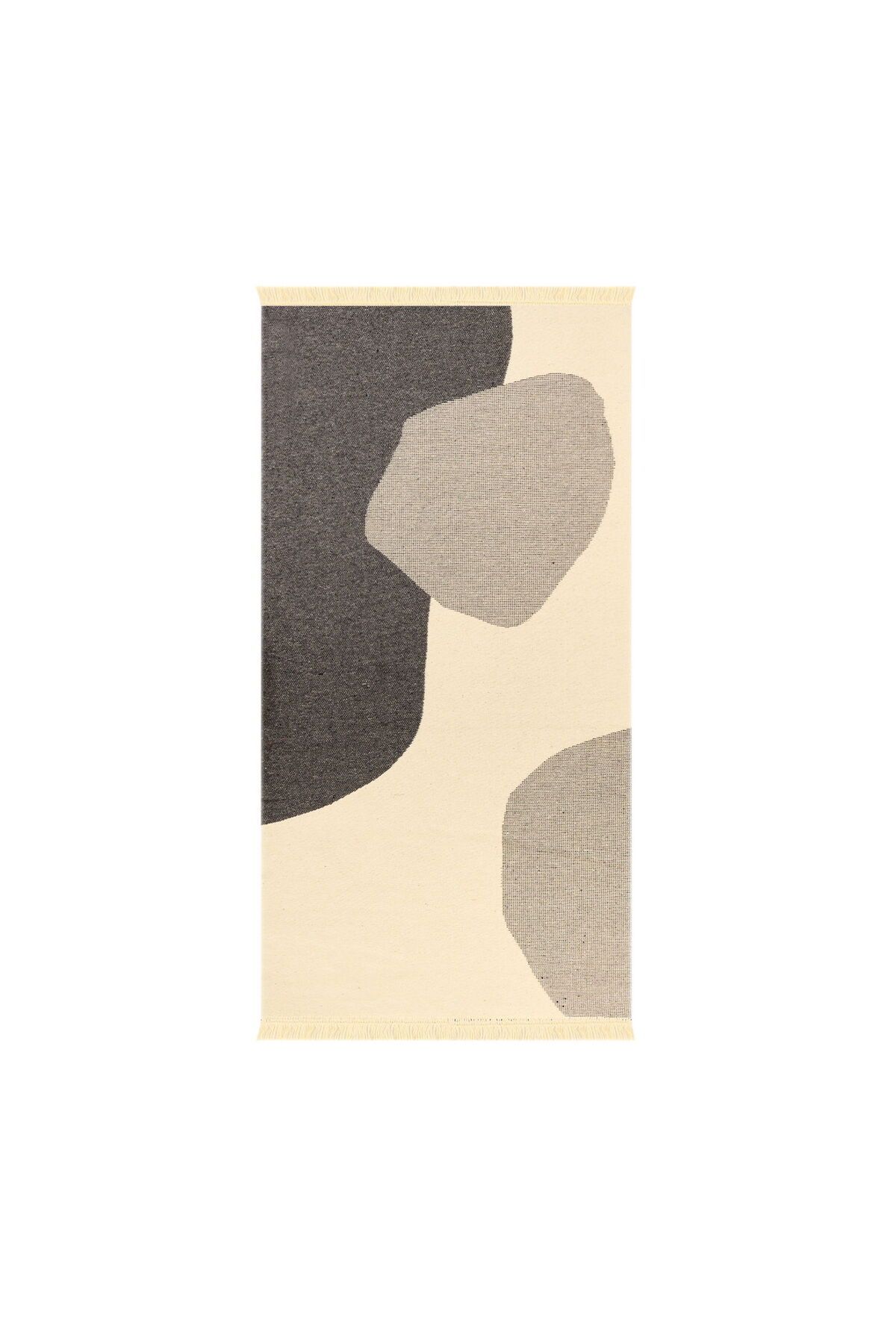 ASPARTAM Piedra Çift Taraflı Kilim - Gri - 80x150 cm