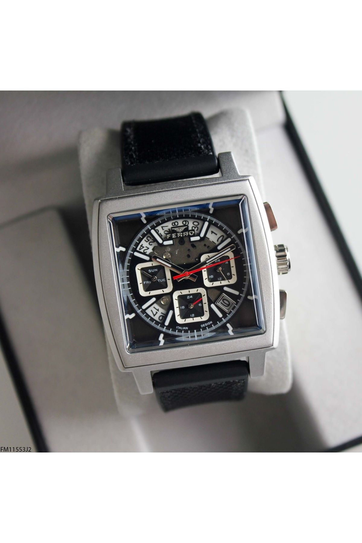 FERRO-Fm11553J2 Men's Wrist Watch with Silicone Cord 3