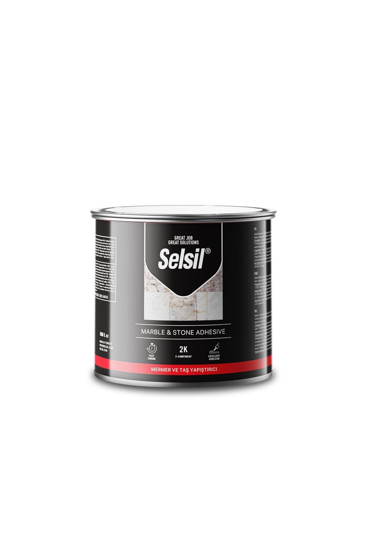 Mu Art Ahşap Mrt SELSİL MERMER - TAŞ TENEKE SERAMİK YAPIŞTIRICI 250GR Art 871301