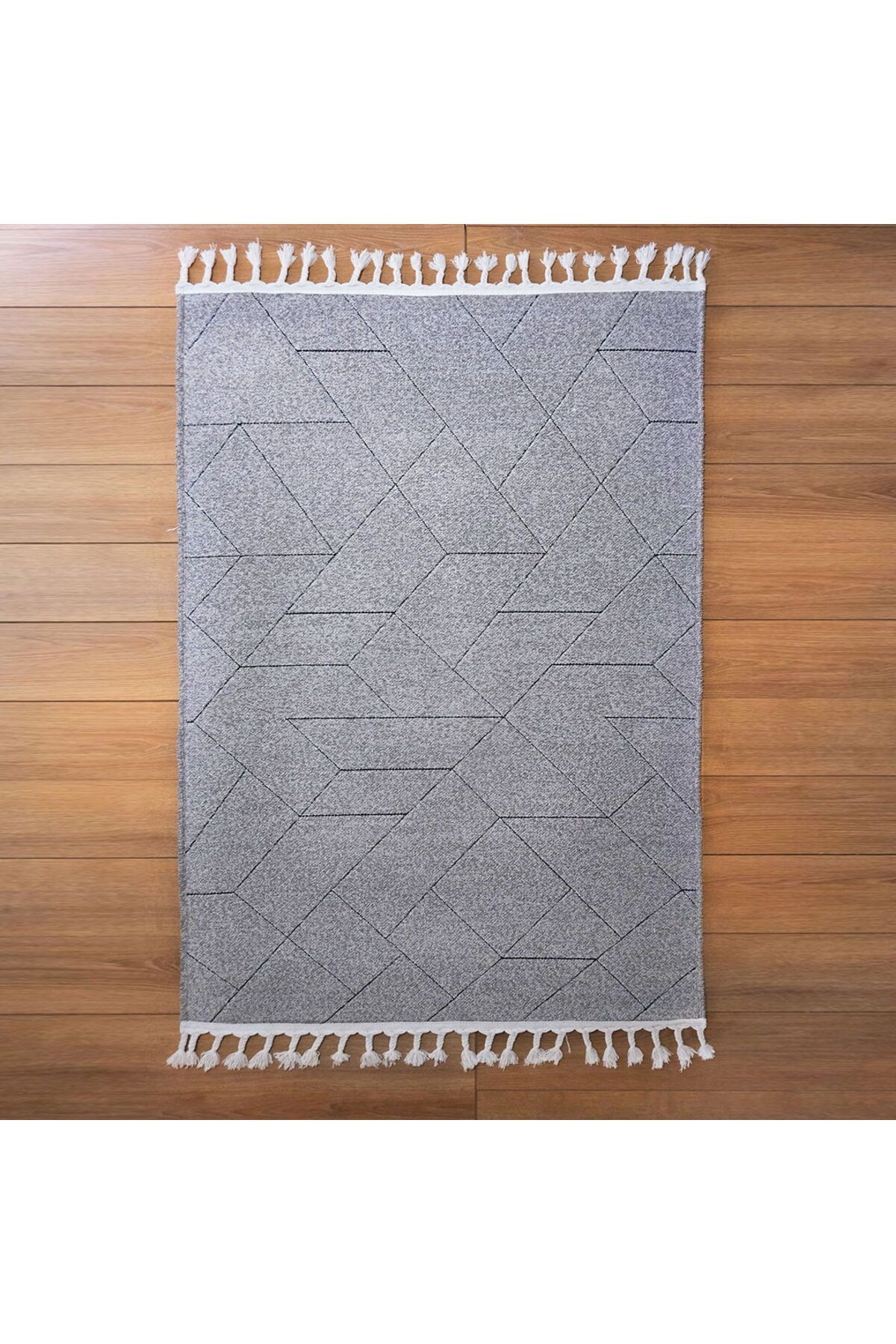 ASPARTAM İskandinav Bukle Shaggy - Gri -120x180 cm