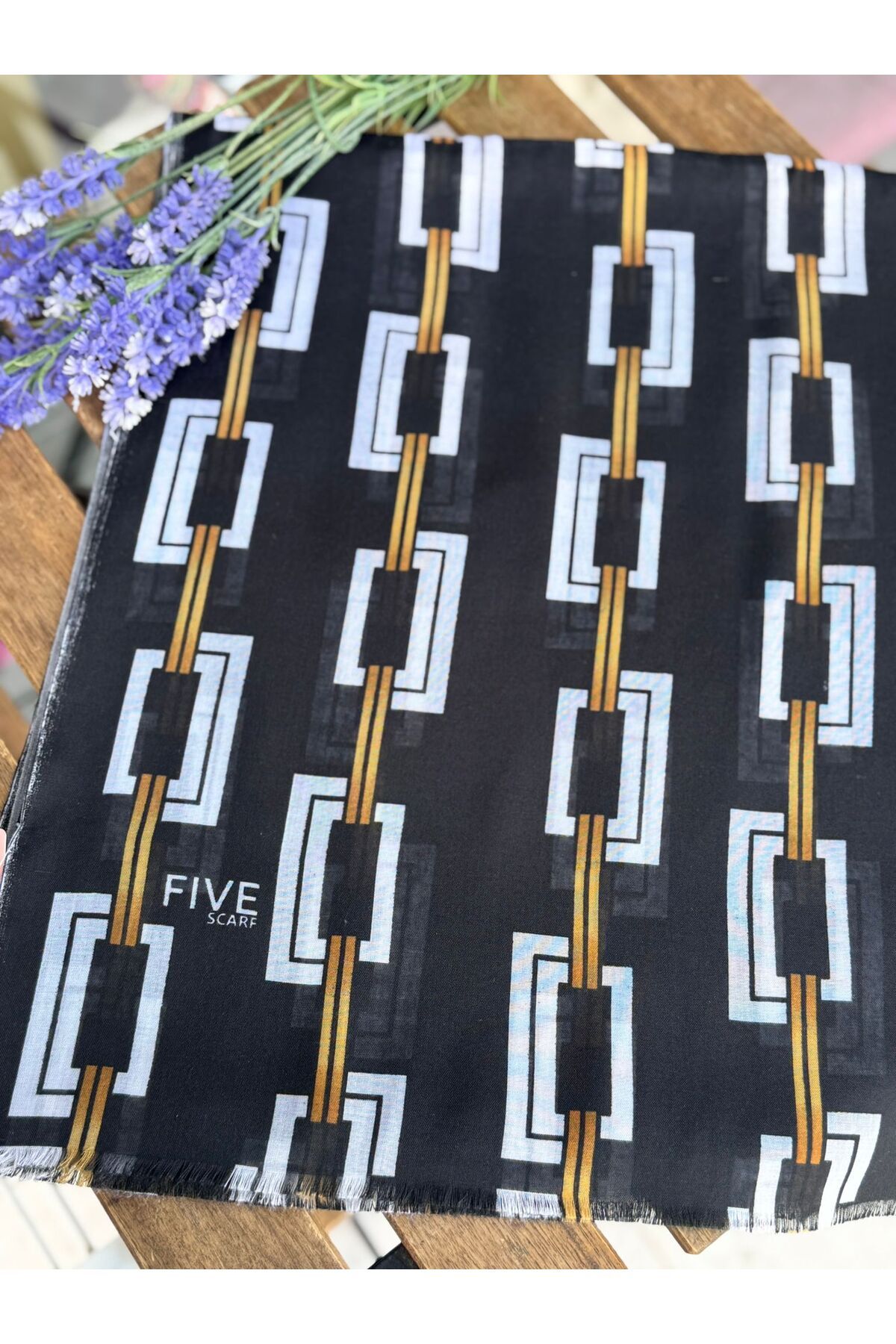 Levidor FİVE DESENLİ COTTON PAMUK ŞAL