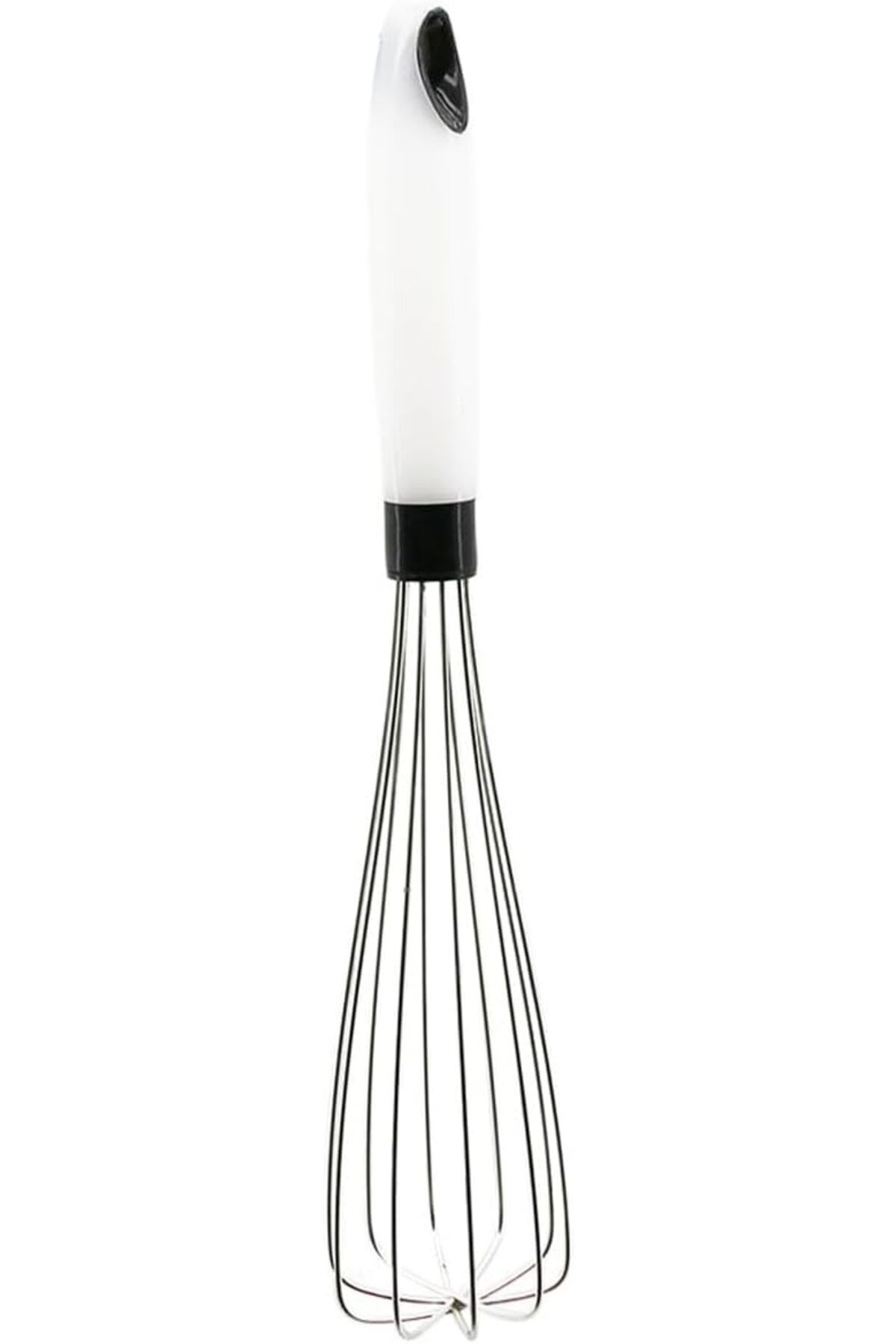 Mu Art Ahşap Mrt Kaliteli Metal Çırpıcı Siyah ve Beyaz Renk (Beyaz) Art 871301