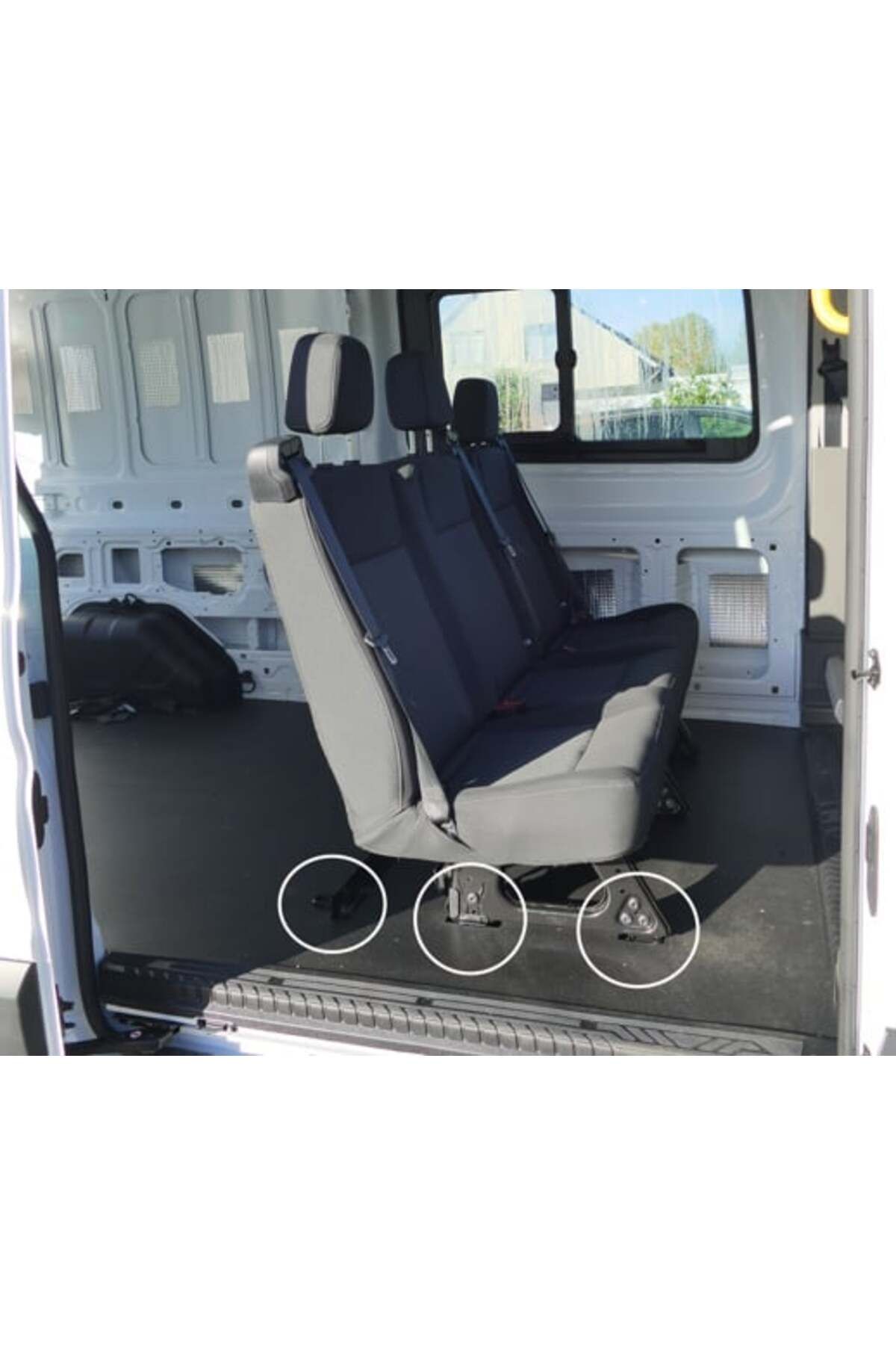 Lucest Ford Transit koltuk tezgah kapağı (MK8) (Plastik Aparattır!!!)