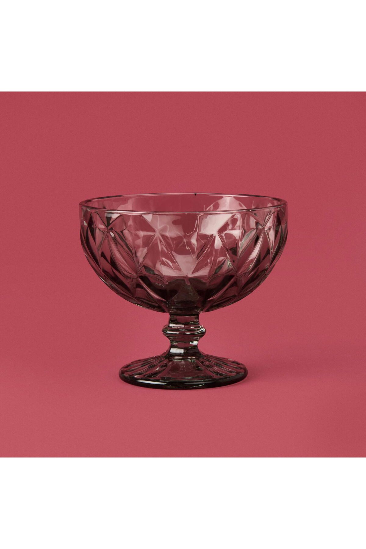 ASPARTAM Glass Ayaklı Kase - - 400 ml