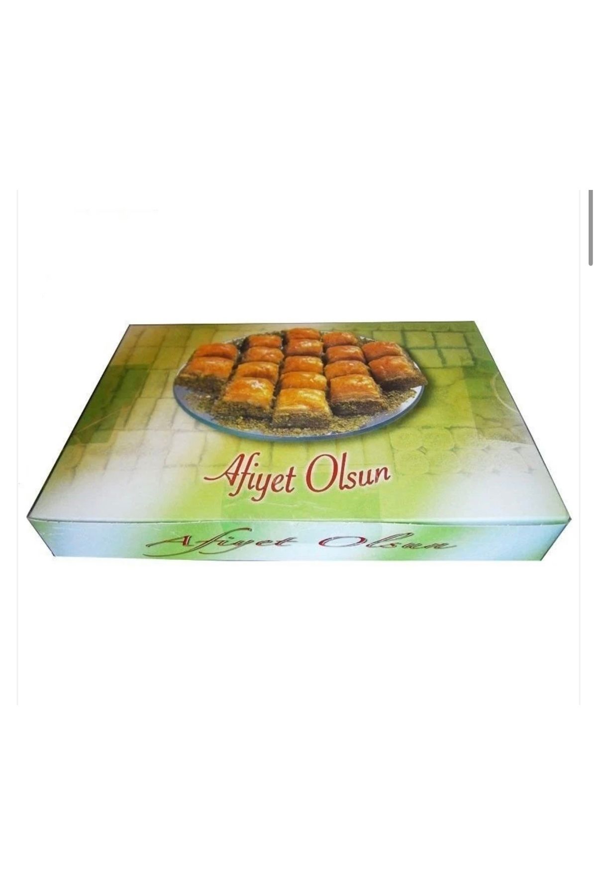 brt ambalaj Baklava Kutusu 500 Gr
