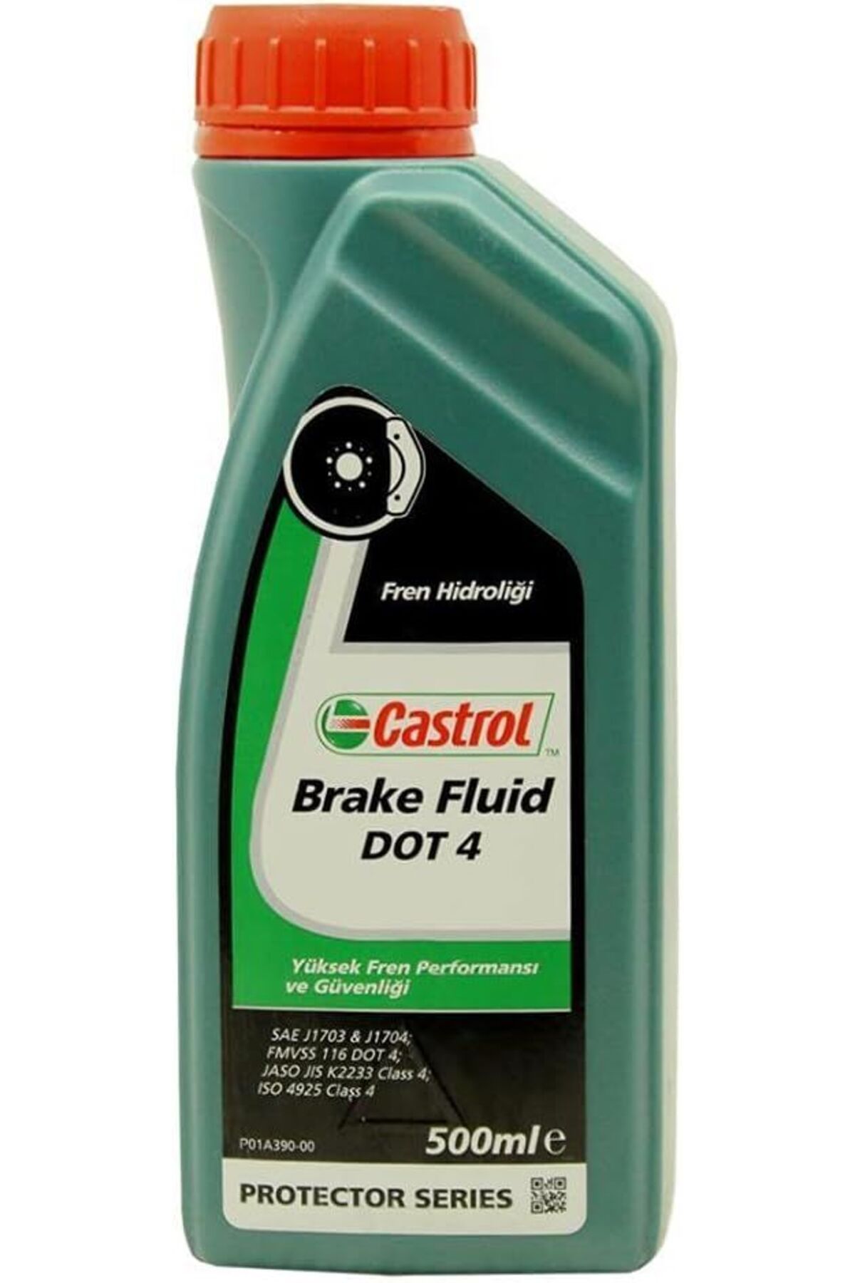 CASTROL BRAKE FLUİD DOT 4 FREN HİDROLİK SIVISI 500 ML