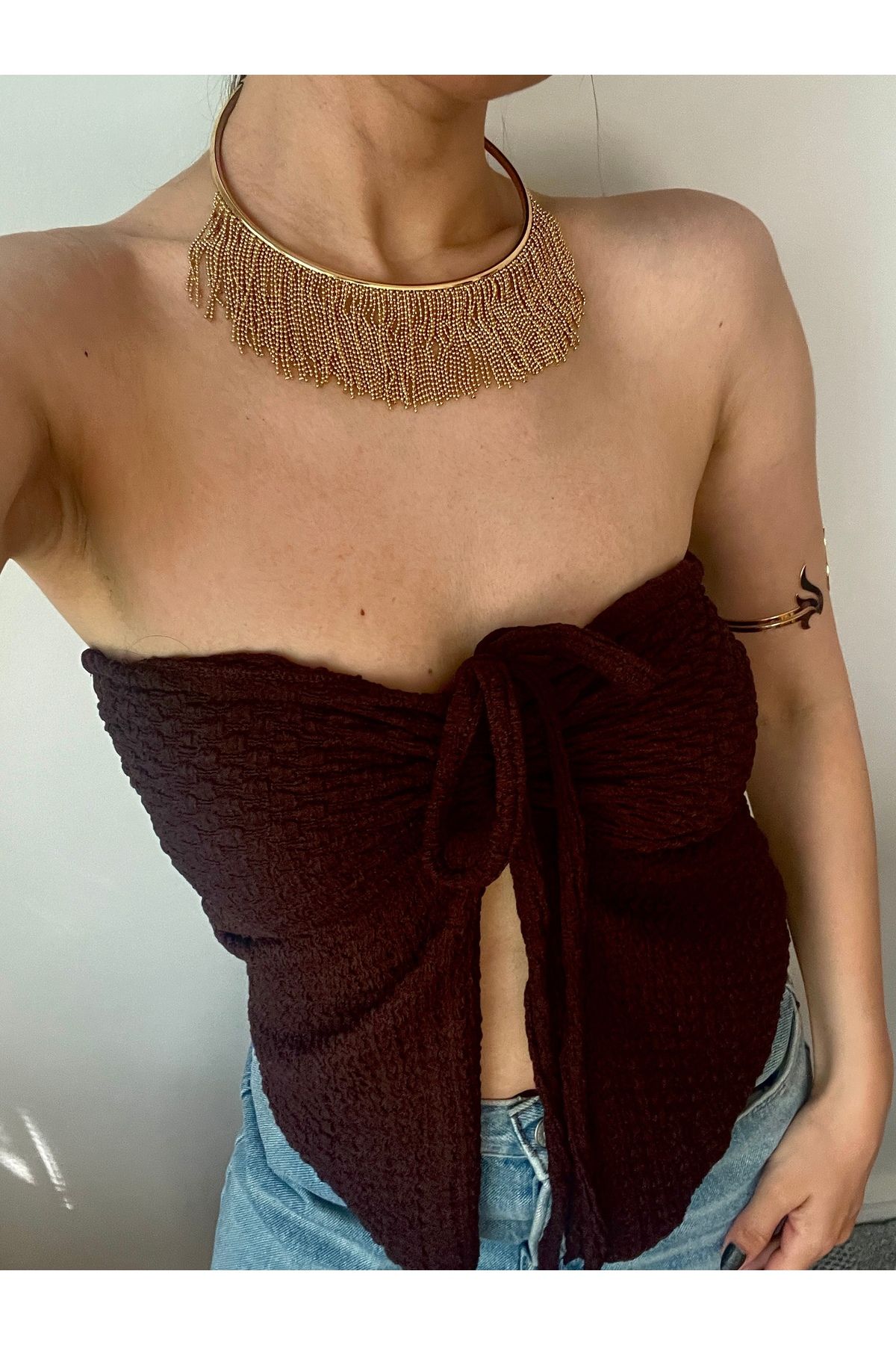 Hoop jewelery SALLANTILI TASARIM KOLYE