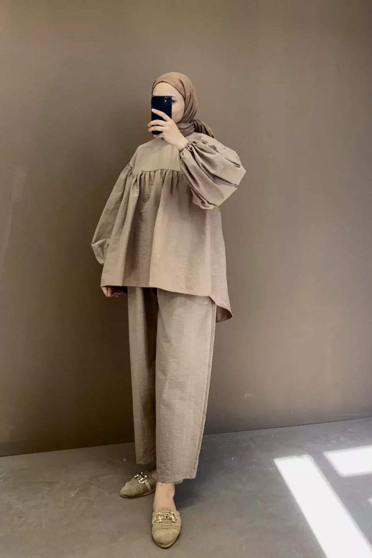 FERHEL Boho Tunik Pantolon Takım