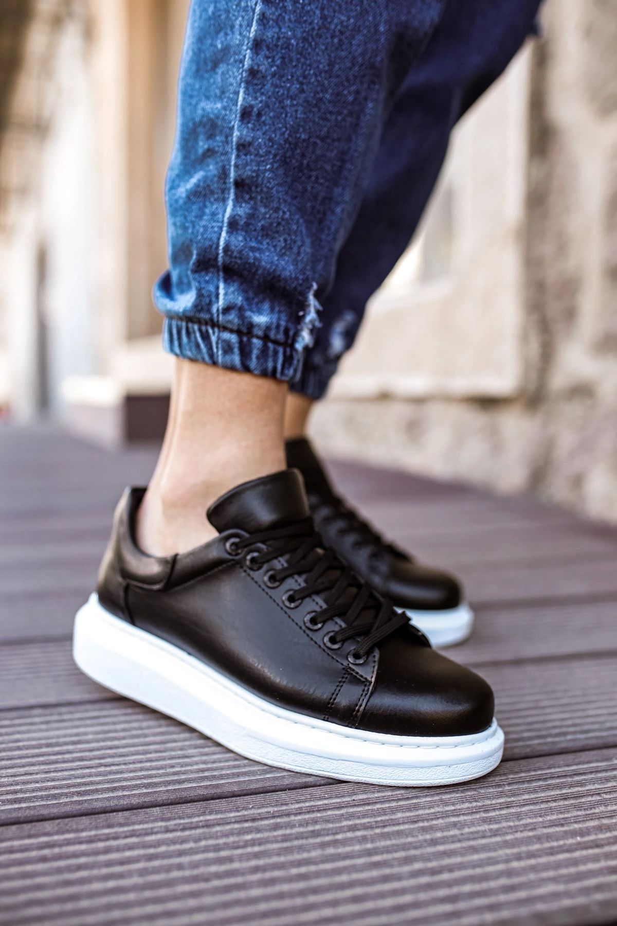 OurStyles CH257 CBT Estrella Erkek Ayakkabı SIYAH