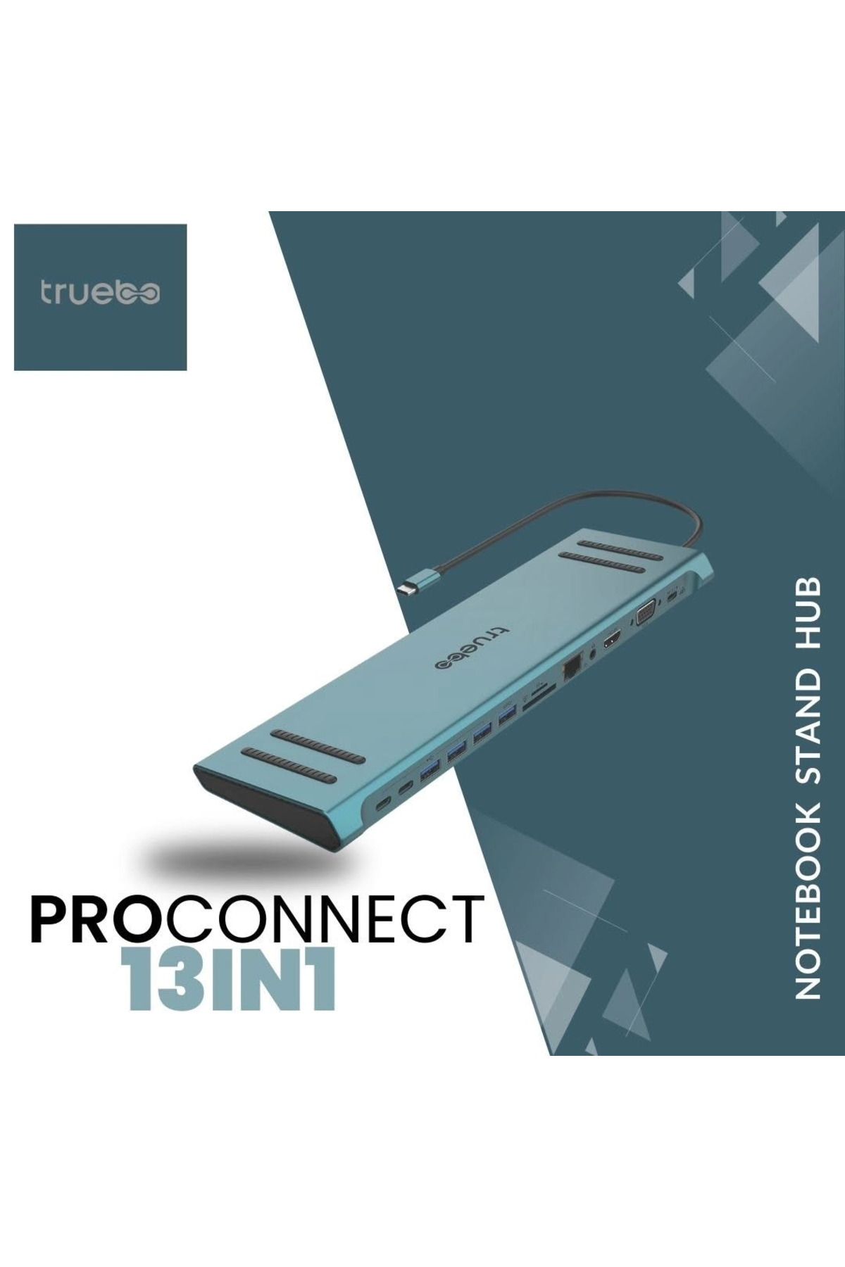 Proconnect 13in1 Type-c Stand Hub Çoklayıcı - 2