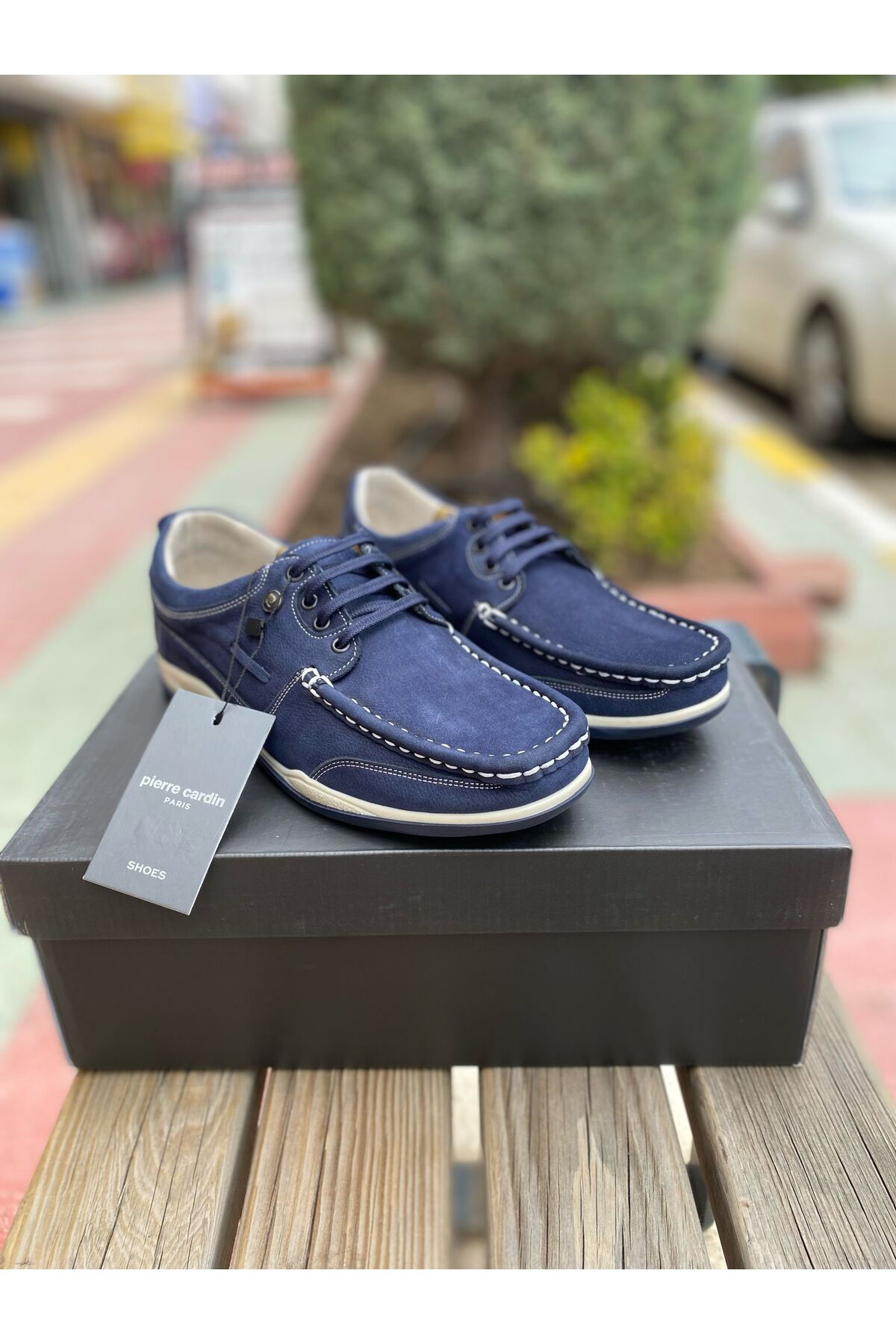 کفش آکسفورد مردانه راسته | پیر کاردین Pierre Cardin TYC2E2F136C95203B64E31900 - تصویر 2