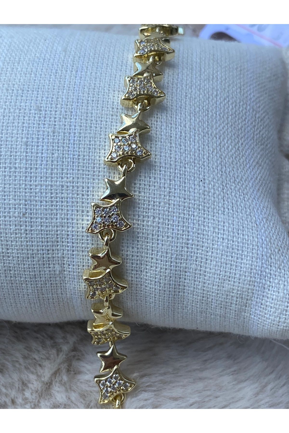 BEKLEMİN TAKILARI XUPİNG 14K STARS BİLEKLİK (18 cm+ 2 cm uzatma eki)