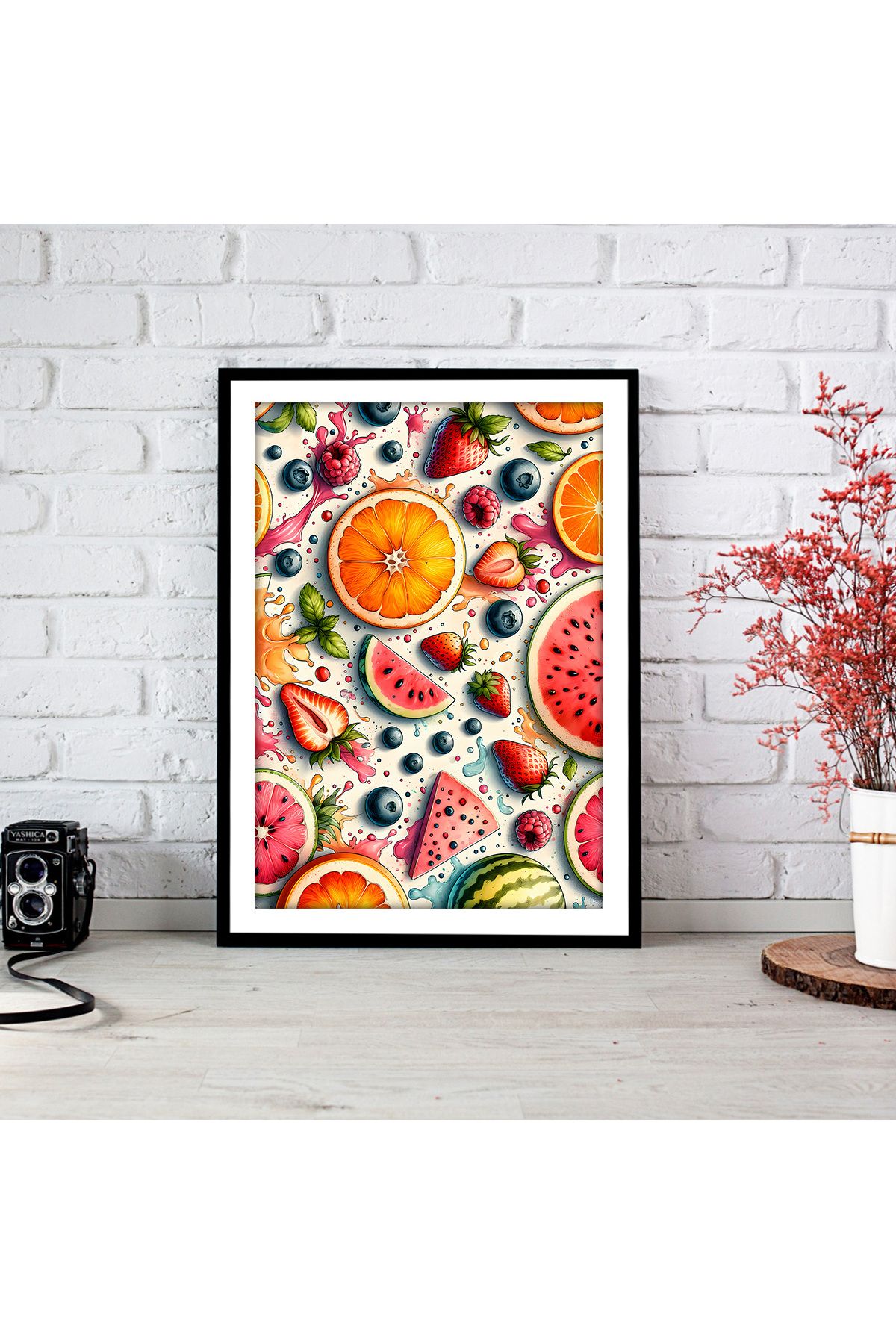 woodsia Ahşap MDF Poster Tablo Çerçevesiz MDF_TEK1373