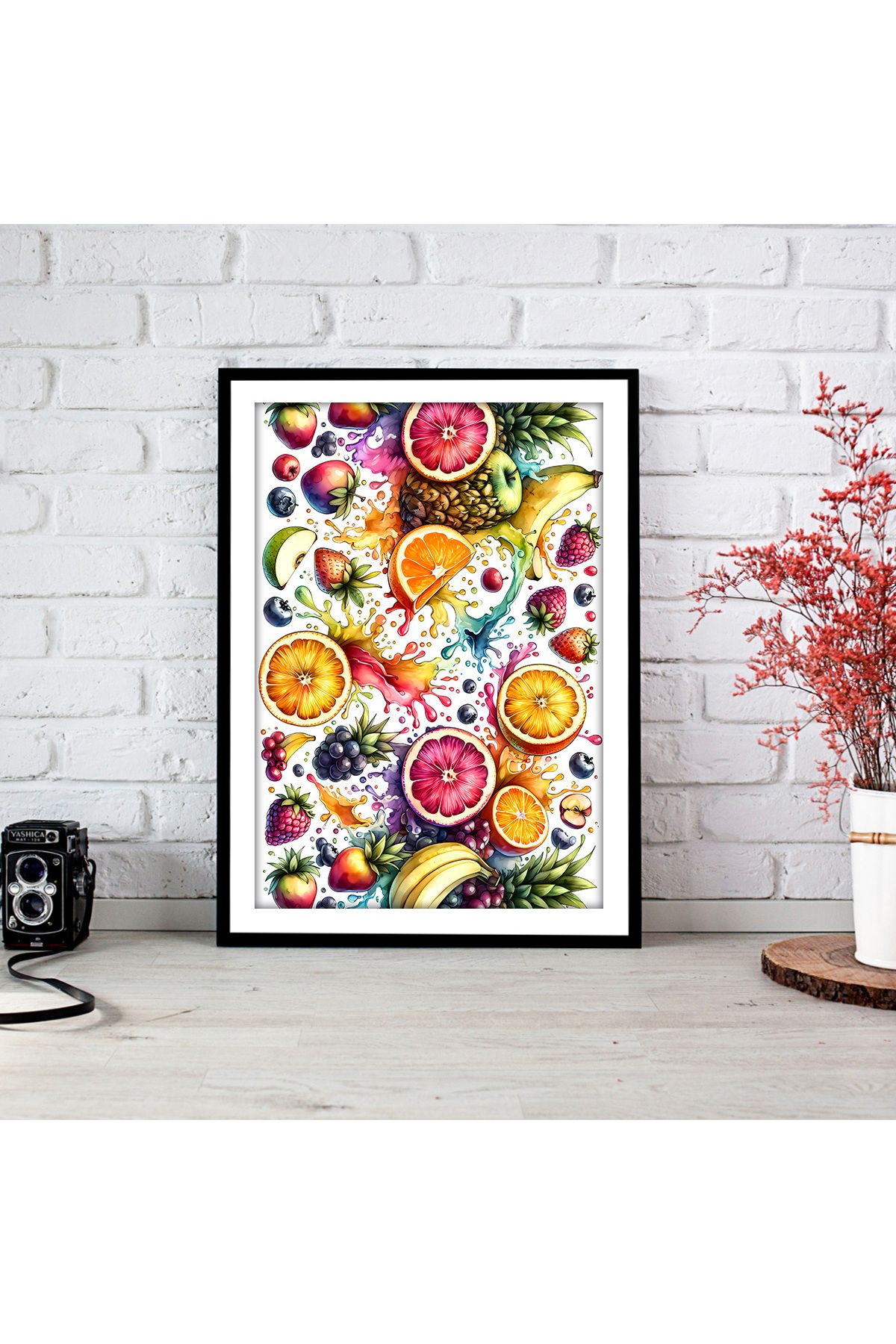woodsia Ahşap MDF Poster Tablo Çerçevesiz MDF_TEK1364