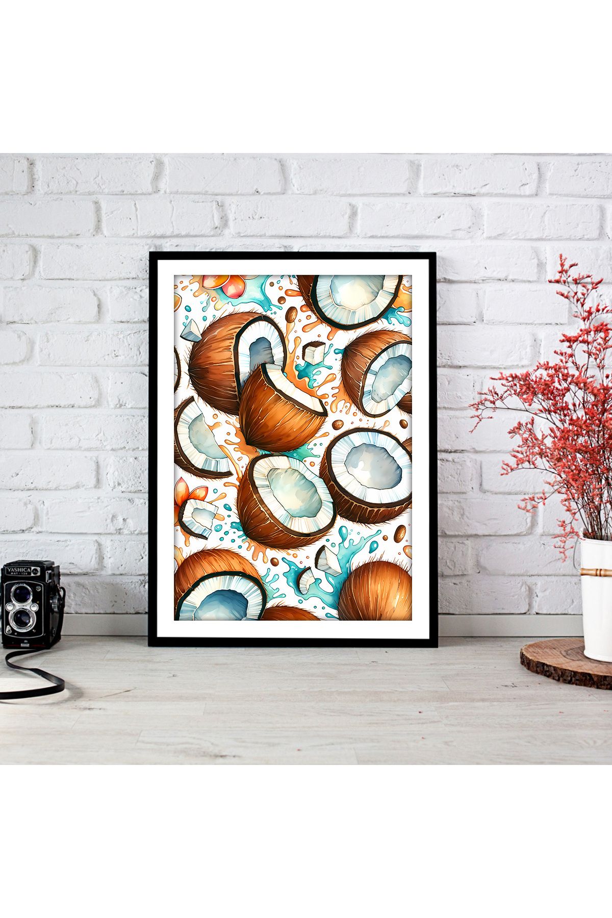 woodsia Ahşap MDF Poster Tablo Çerçevesiz MDF_TEK1362
