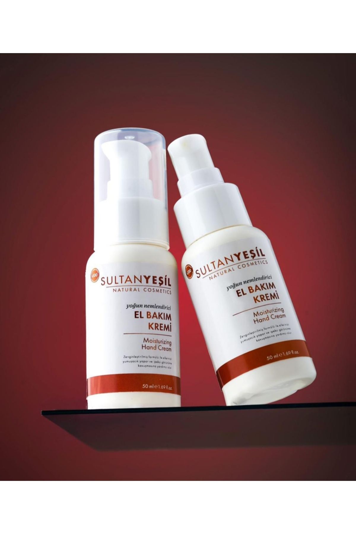 Sultan Yeşil Natural Cosmetics EL BAKIM KREMİ (Yoğun Nemlendirme)
