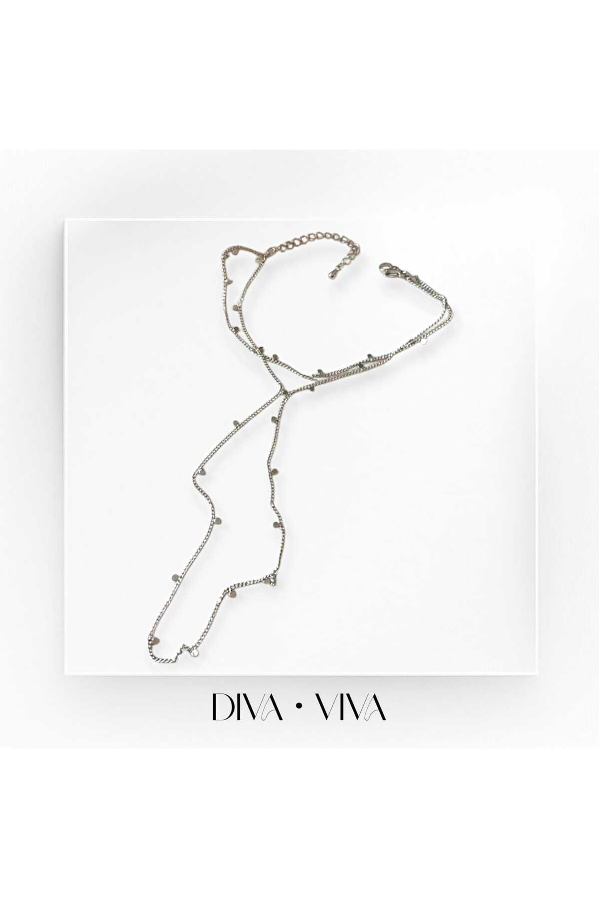 DivaViva Diva Viva - 14K Mini Ezme Pul Kadın Silvéa Şahmeran
