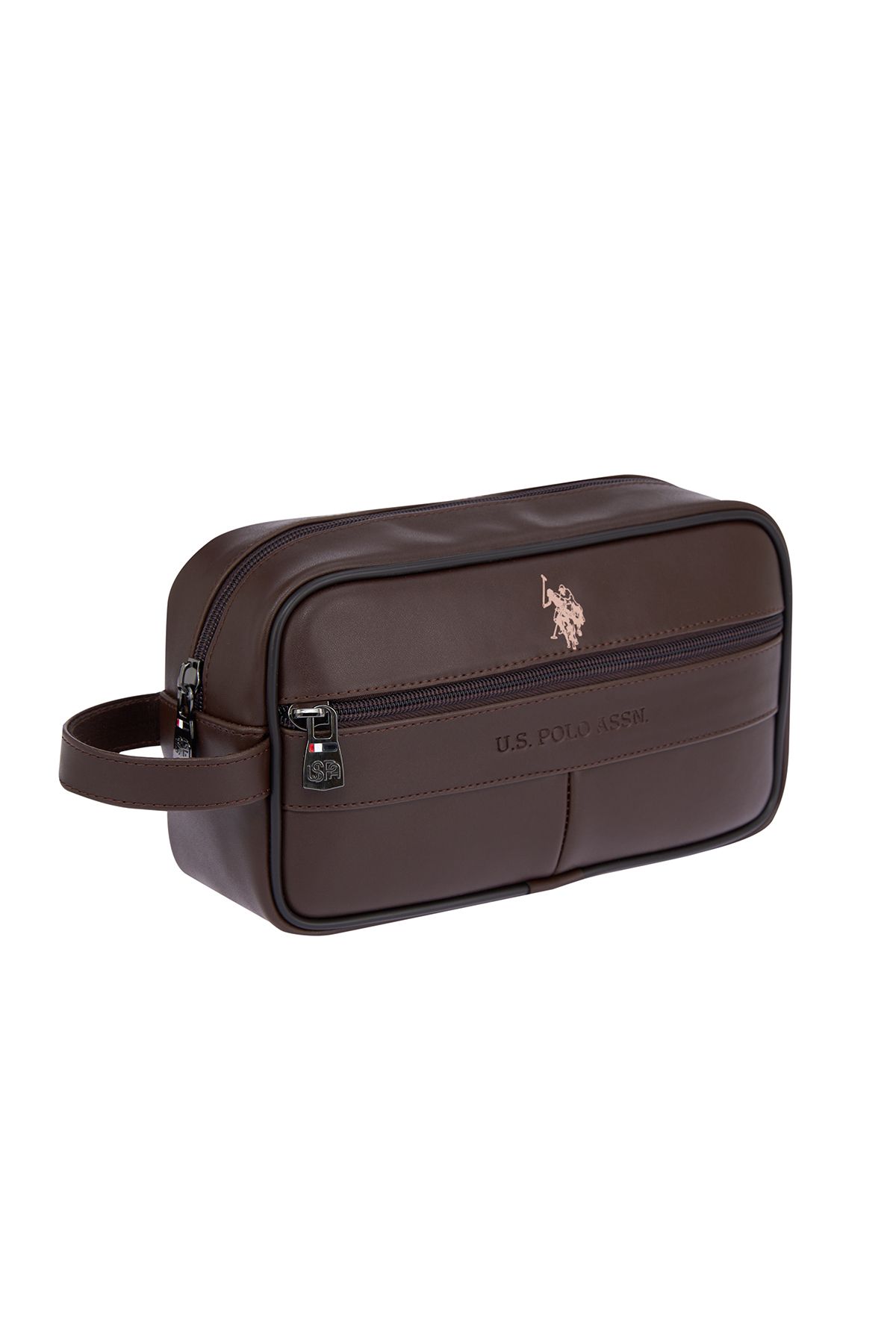 U.S. Polo Assn. 25047-25048 EL ÇANTASI TRAŞLIK PORTFÖY KAHVE
