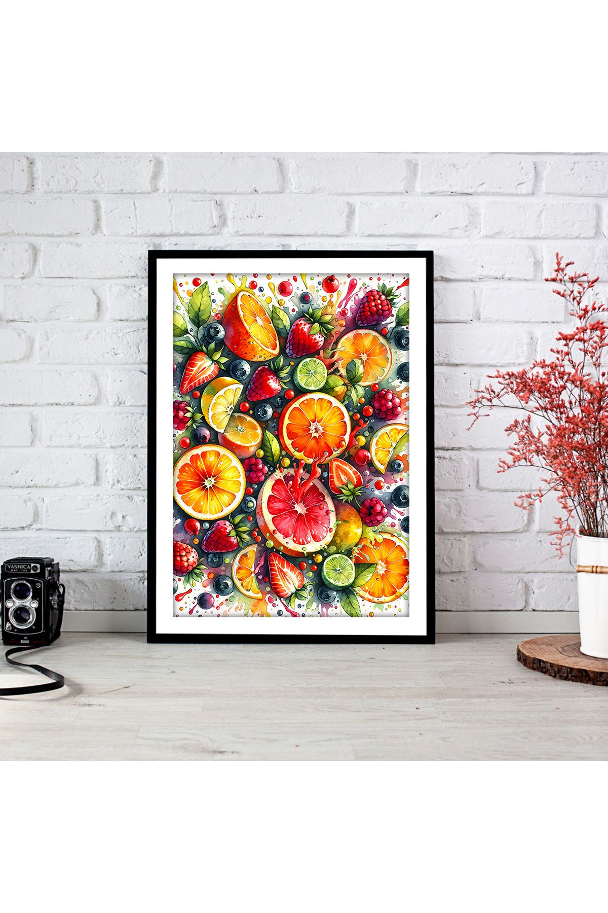 woodsia Ahşap MDF Poster Tablo Çerçevesiz MDF_TEK1372