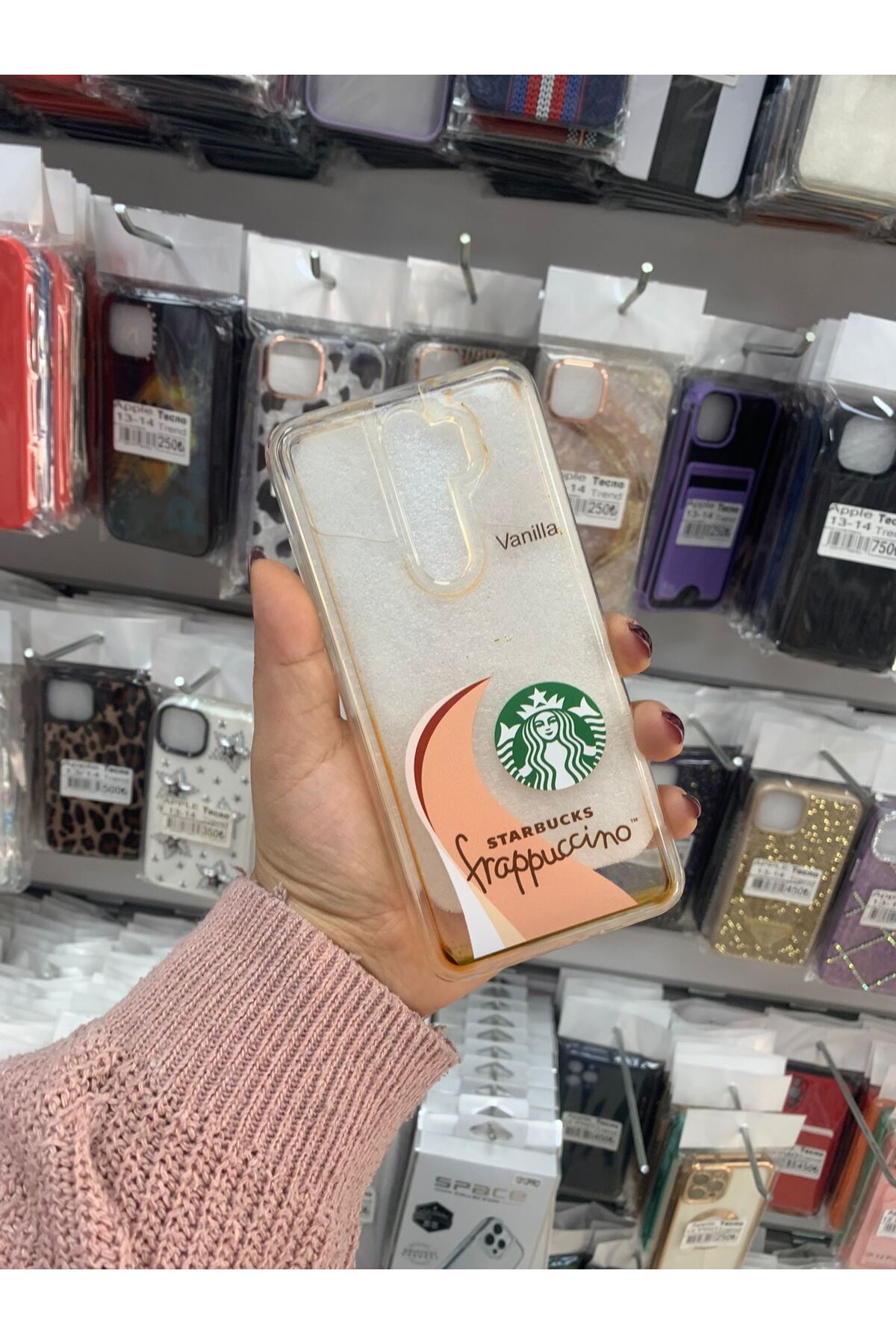 TECNOTREND Redmi Note 8 Pro STARBACKS DESENLİ SİLİKON KILIF