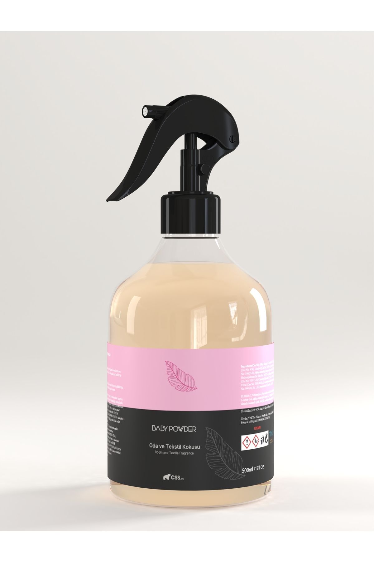 CSScompany 500ml. Oda ve Tekstil Spreyi Baby Powder Oda ve Tekstil Spreyi