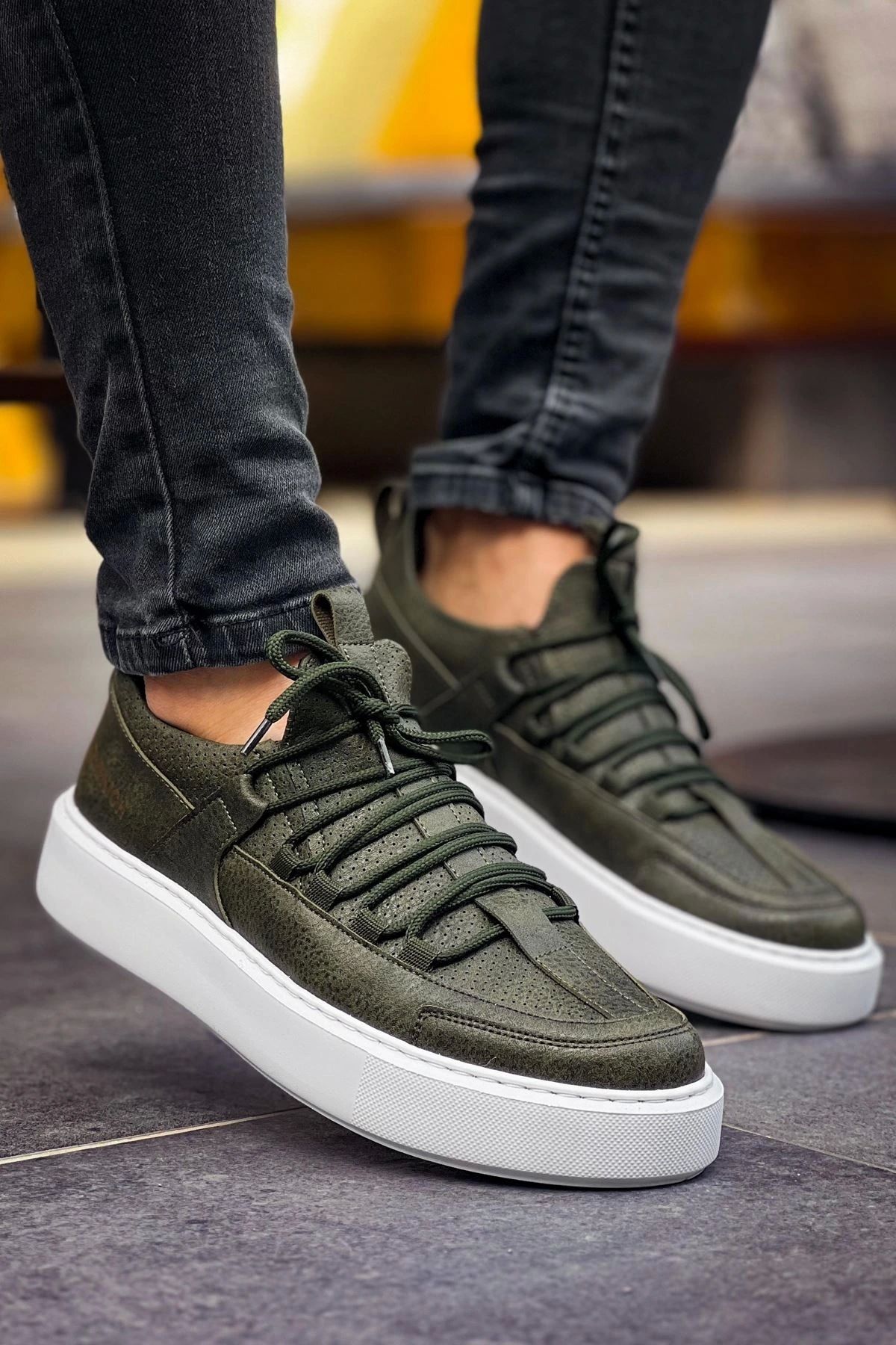 OurStyles CH159 CBT Saturn Erkek Ayakkabı HAKI