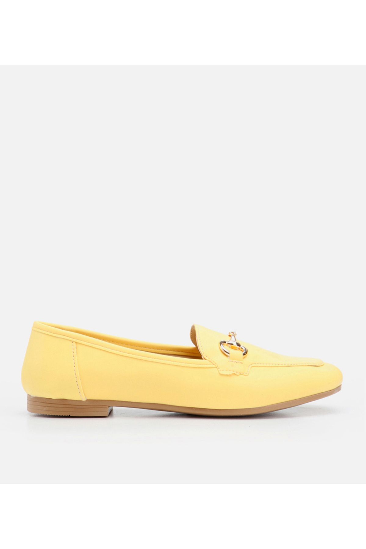 Hotiç Kadın Sarı Yaya Loafer
