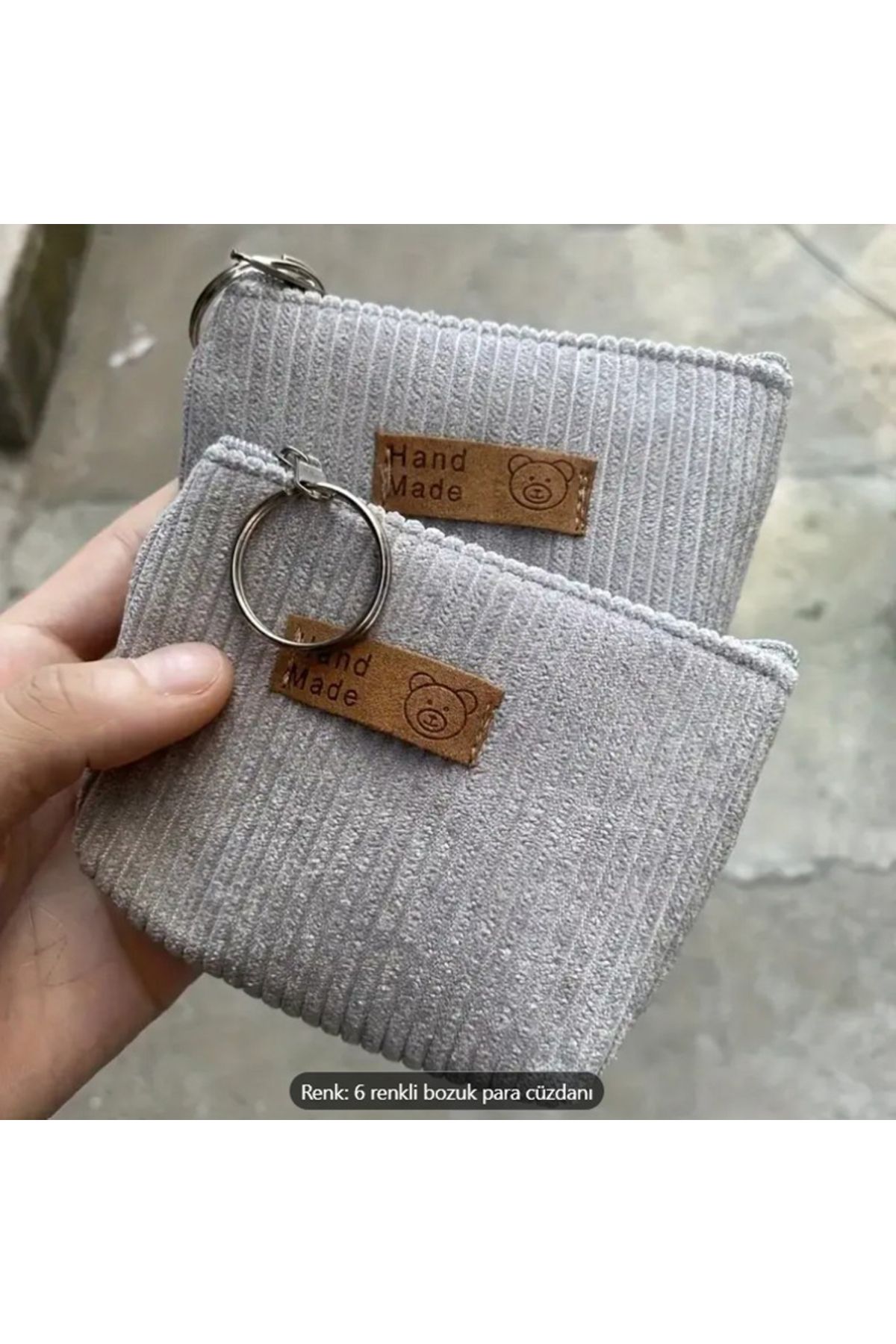 shop S19-BOZUK PARA ÇANTASI-RENK:GRİ