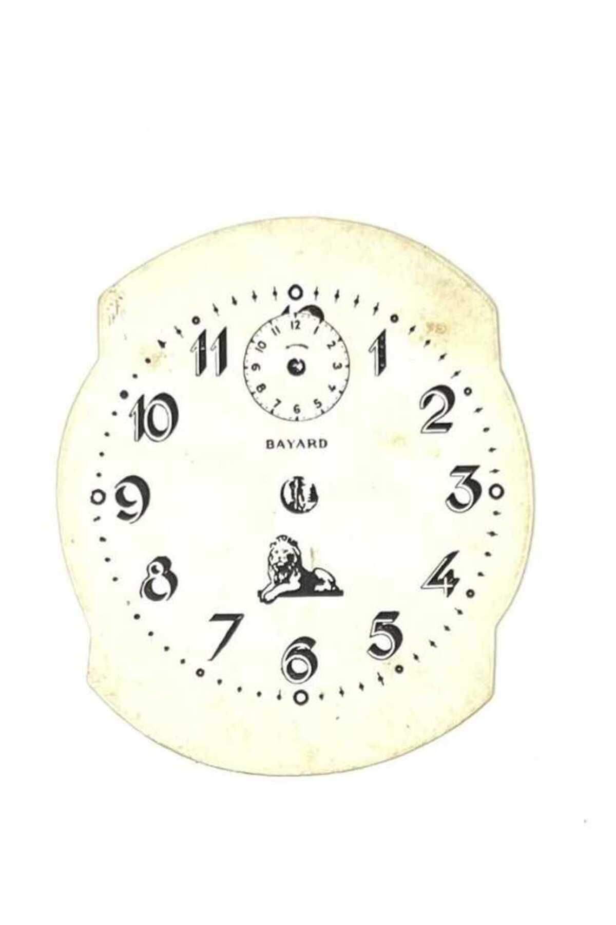 Gökçe Koleksiyon Bayard Masa Saati Kadranı Karton.91x78mm KDRN5