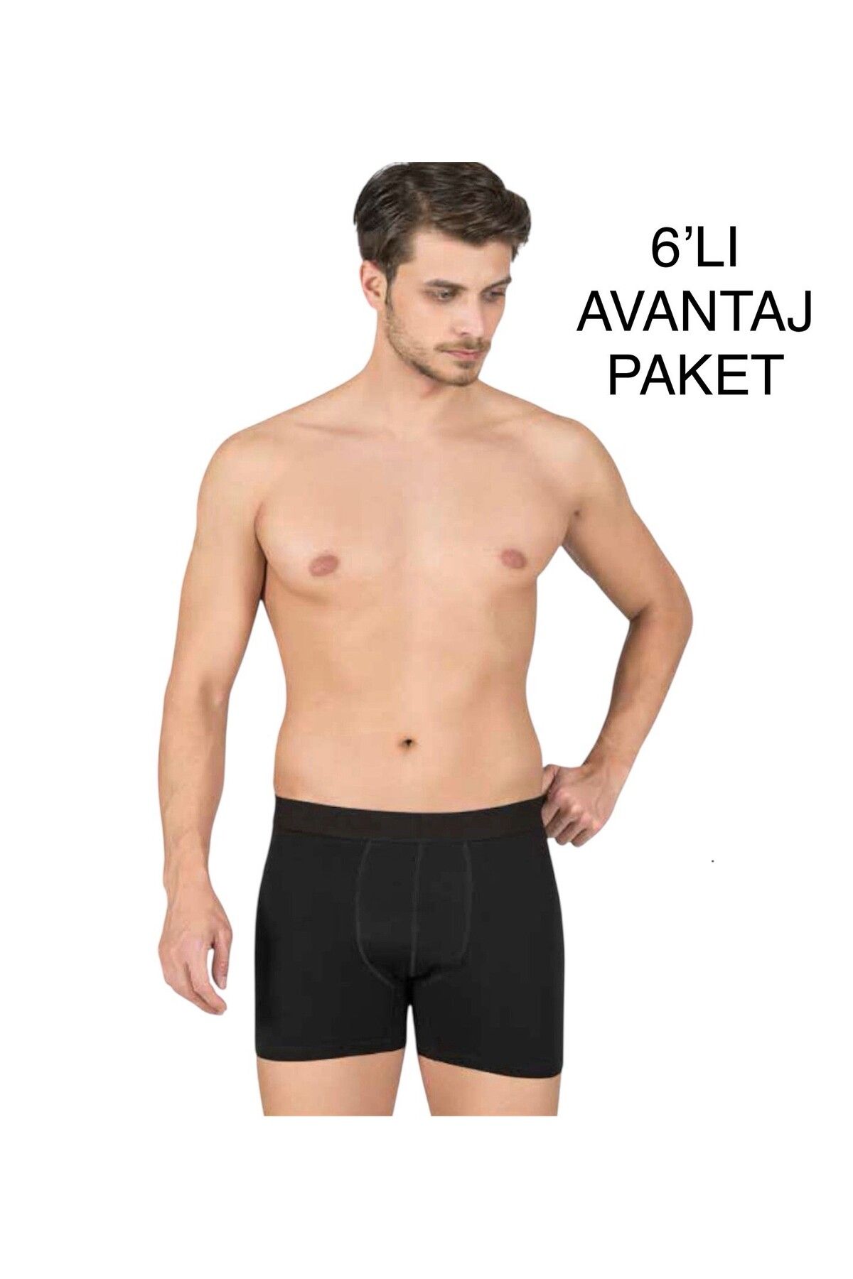 ByDon ERKEK LİCRALI BOXER 6'LI AVANTAJ PAKET