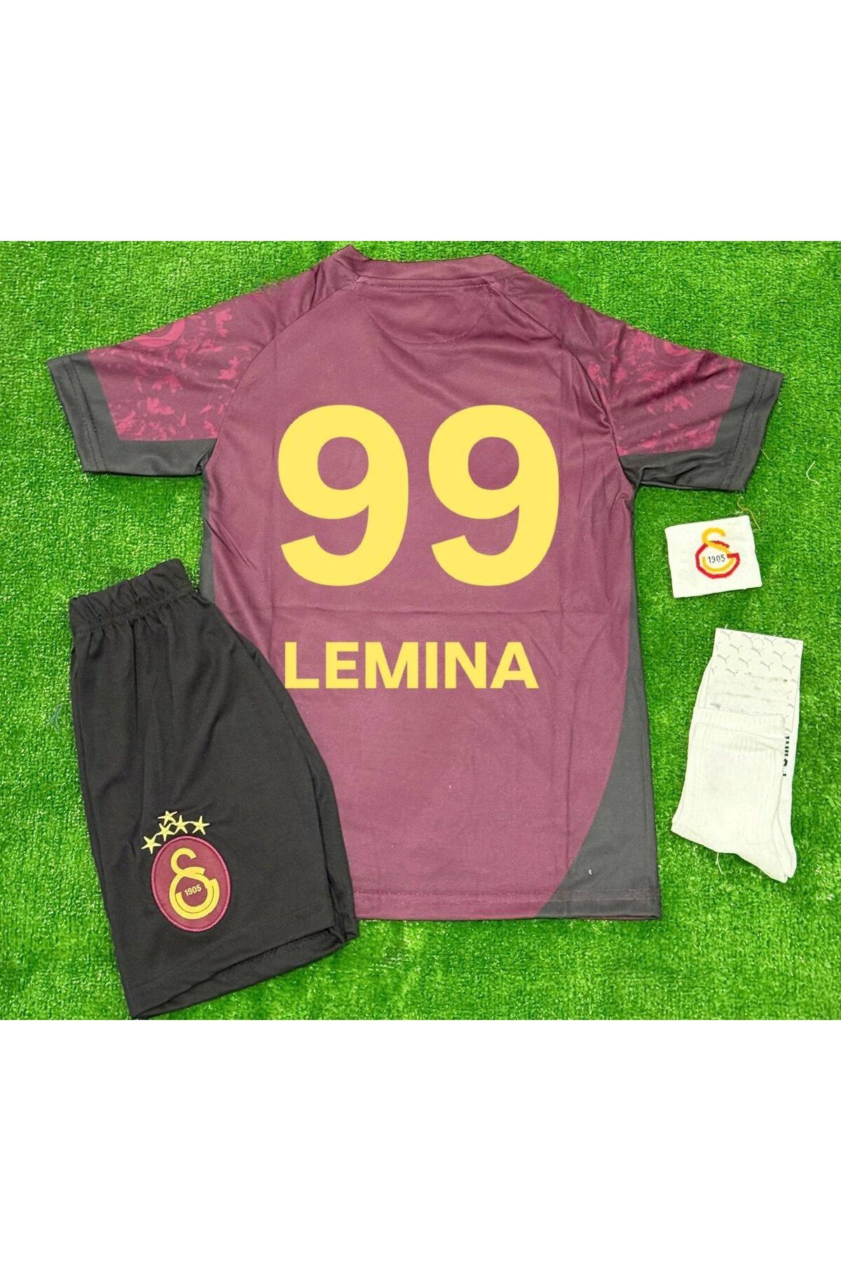 Alaturka Mix galatasaray 5 yıldızlı # lemina 99 # 25/26 deplasman çocuk forması