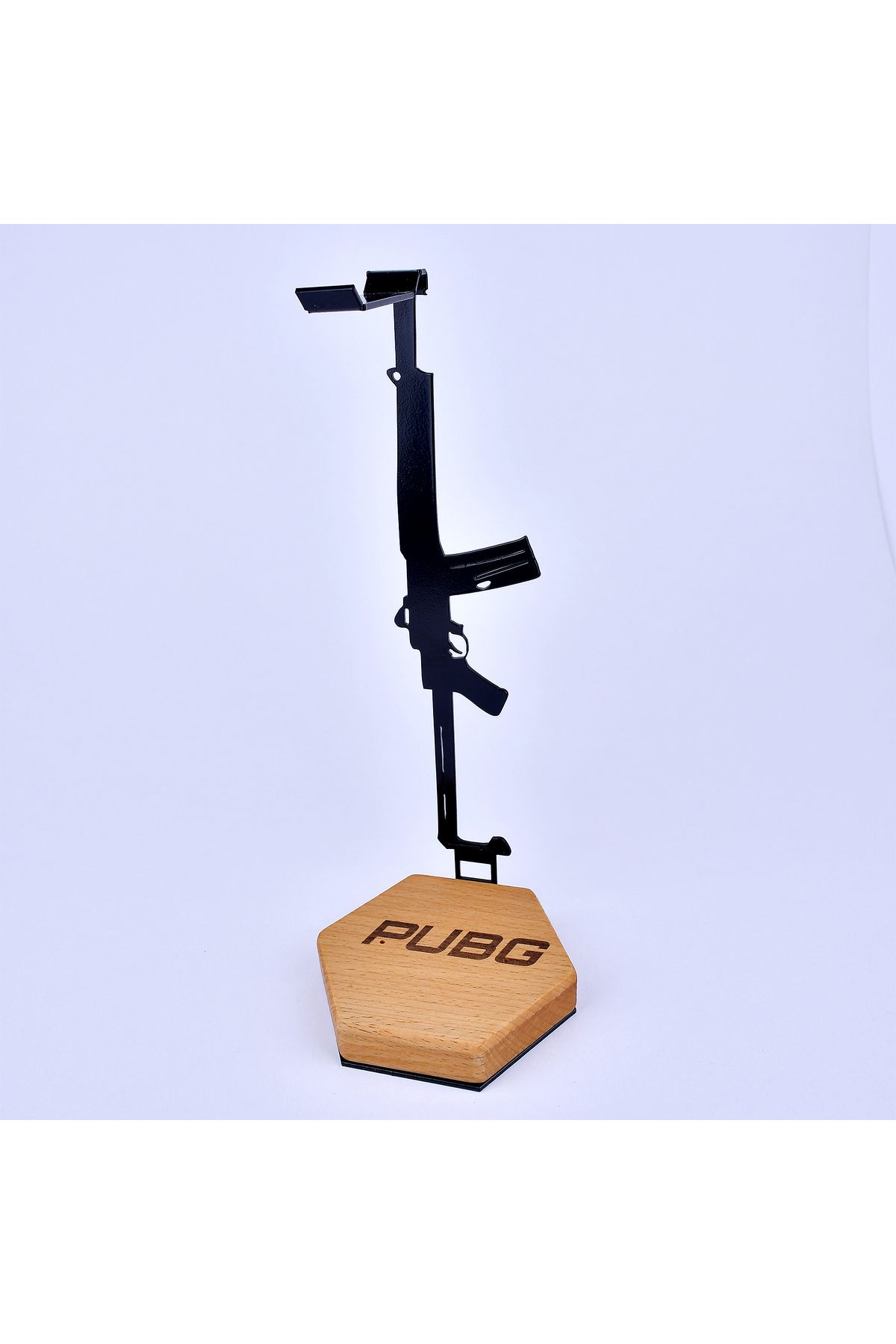 Arya Gamer Zone Oyuncular İçin PUBG MİNİ 14 Temalı Kulaklık Standı - Kişiselleştirilebilir - Gamer Organizer
