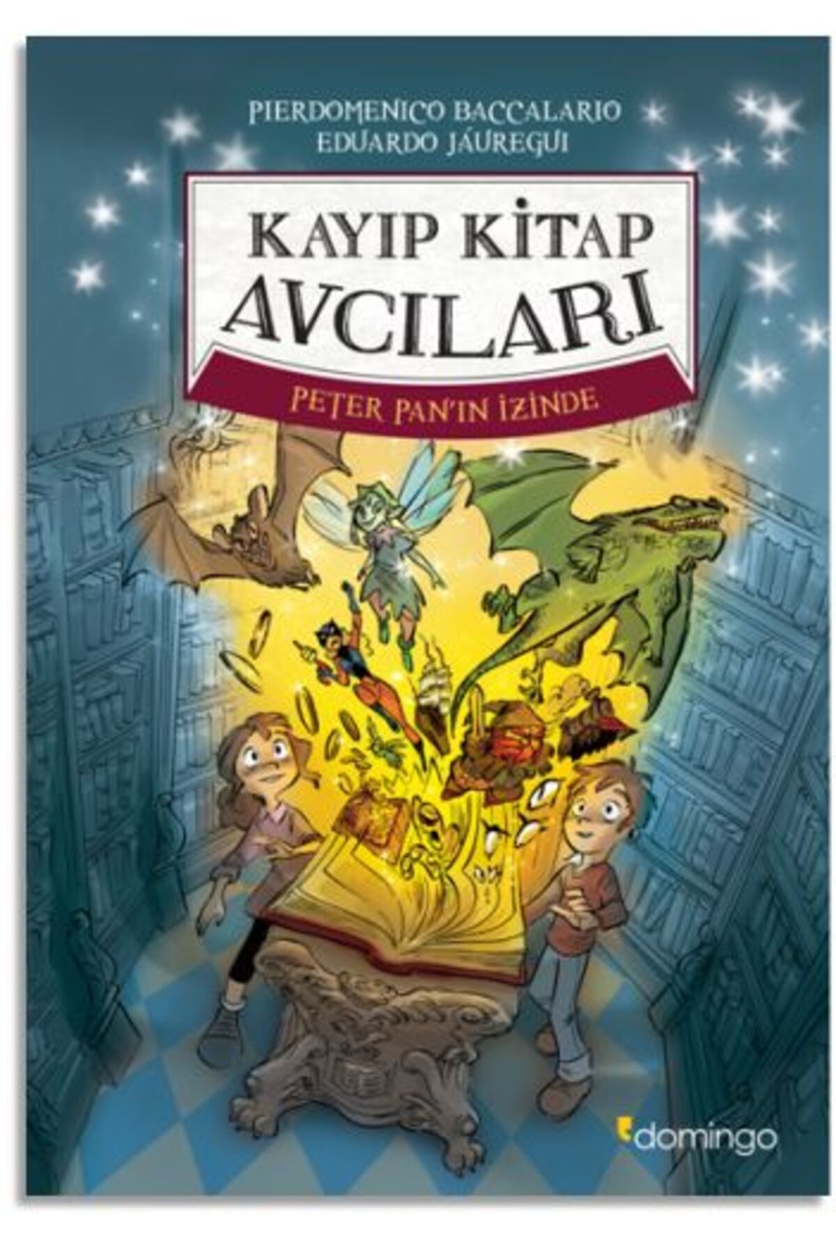Domingo Yayınevi Kayıp Kitap Avcıları Peter Pan'ın İzinde (Ciltli)