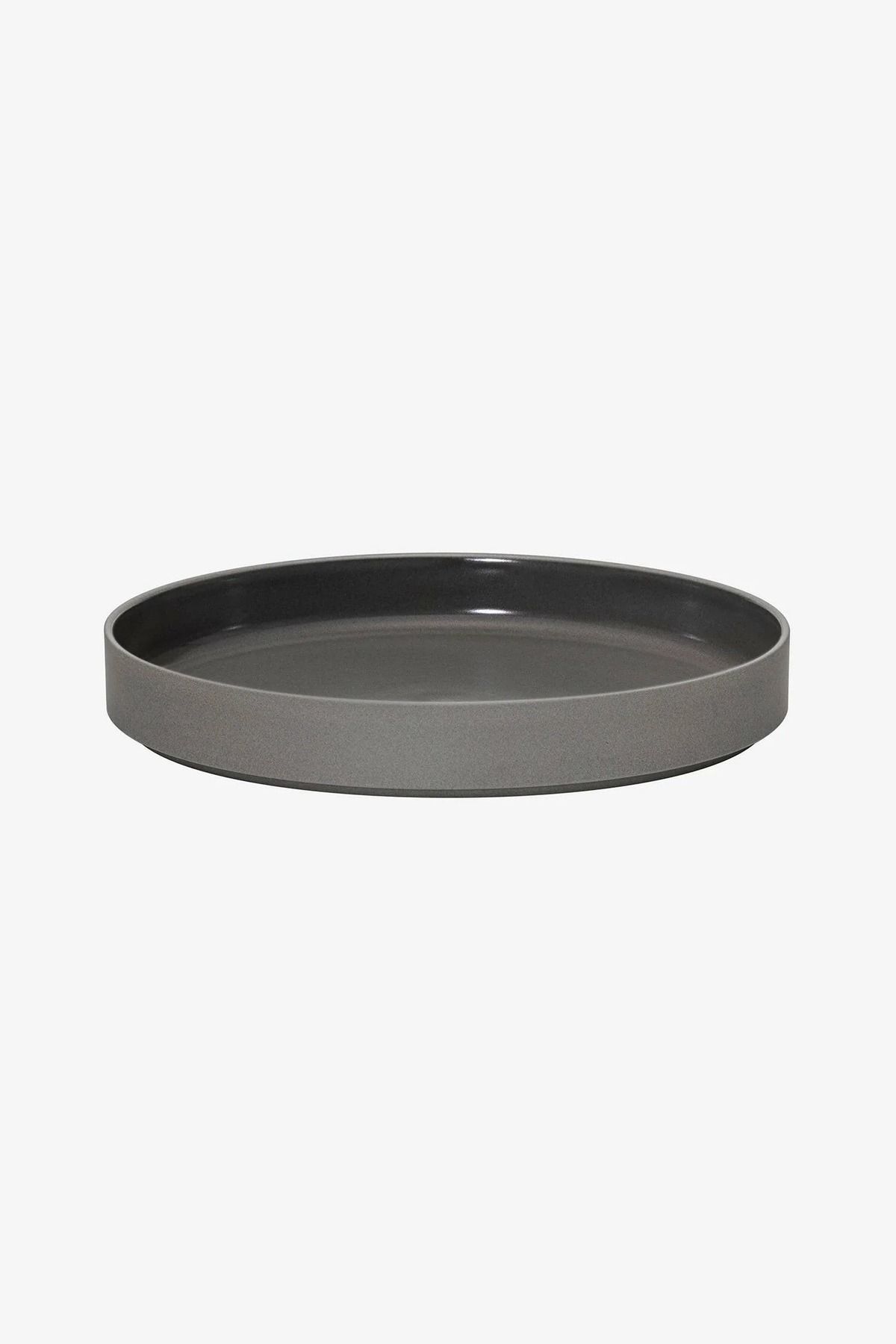HASAMI PORCELAIN HDG111 Bowl Dark Gray: Hasami Gri Seramik Kase 255×37 mm